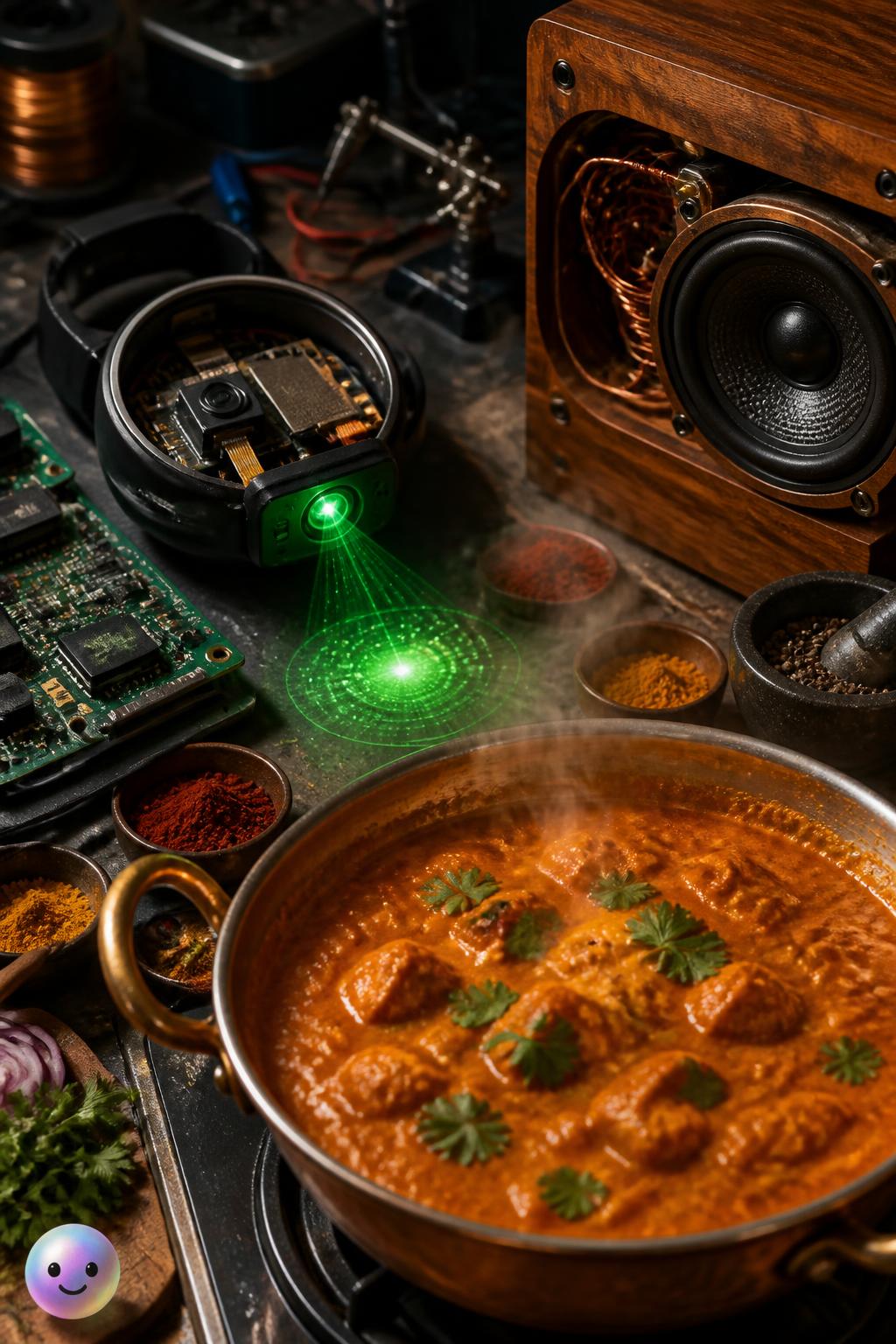 The chemistry of the tandoori marinade