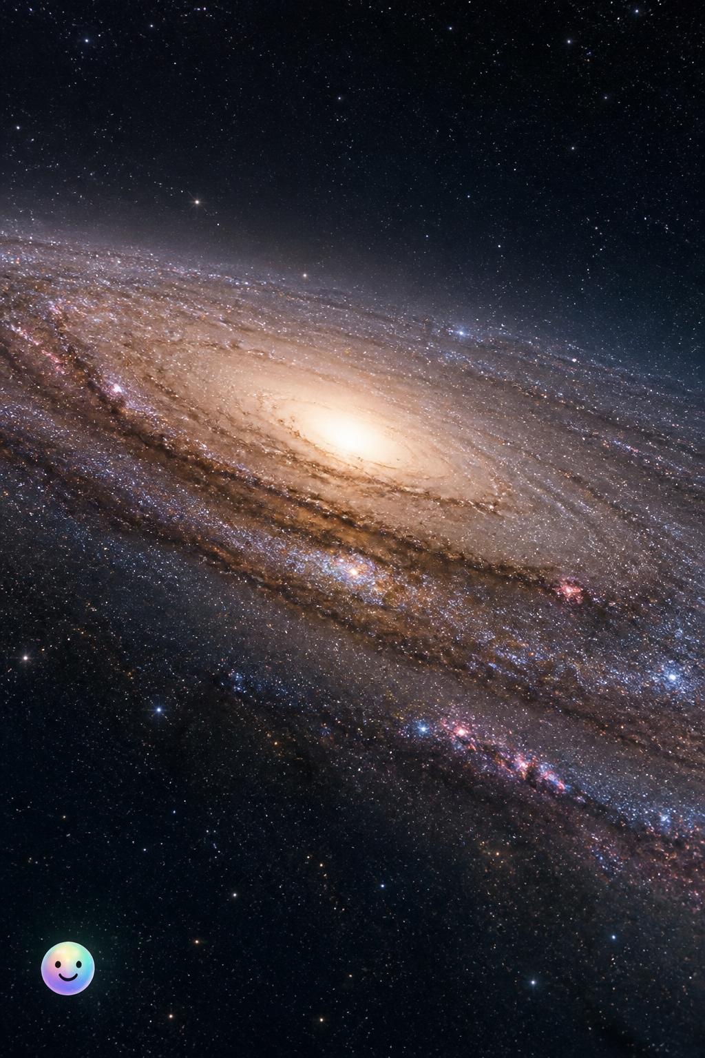 The grand scale of the galactic disk