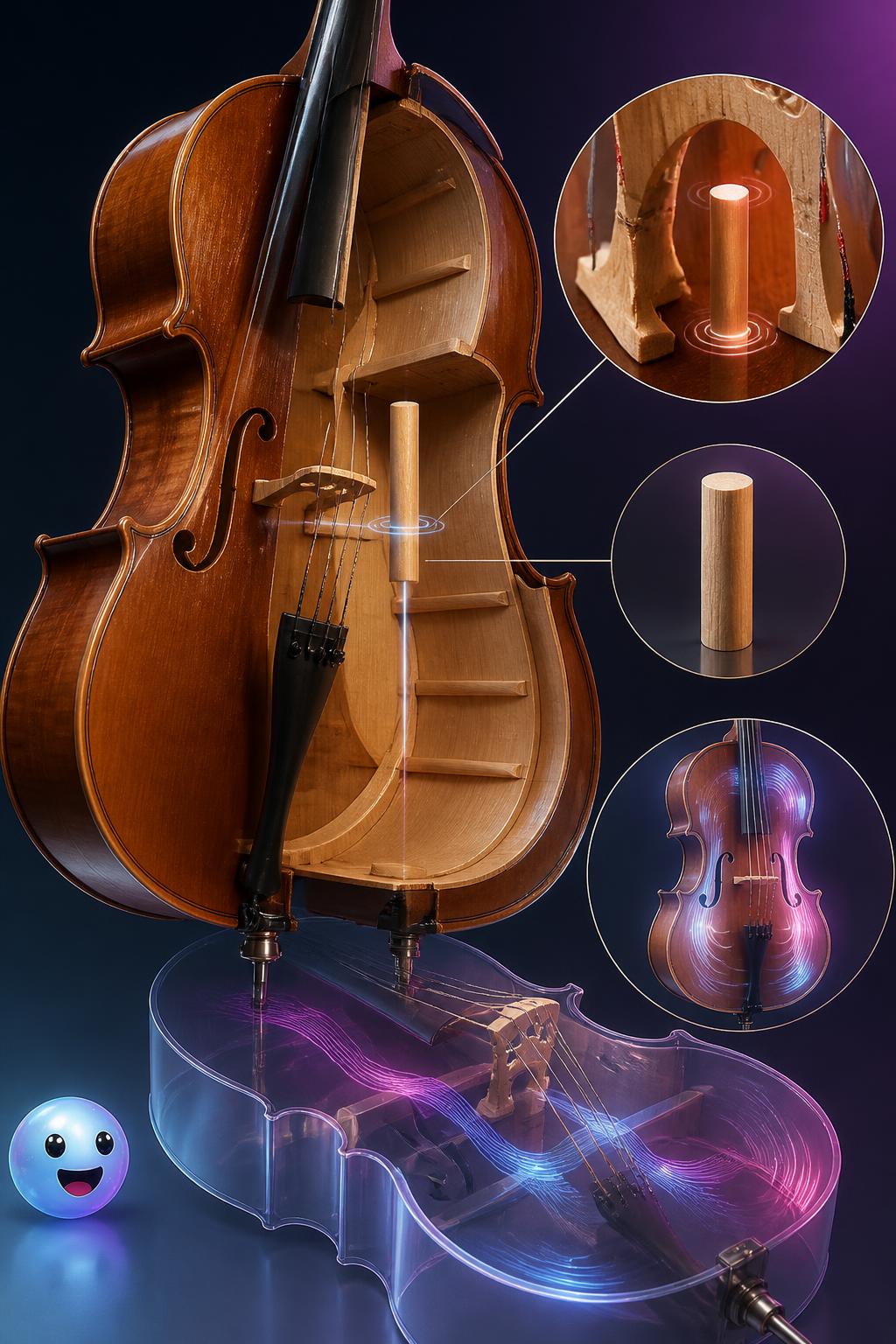 The hidden soundpost inside