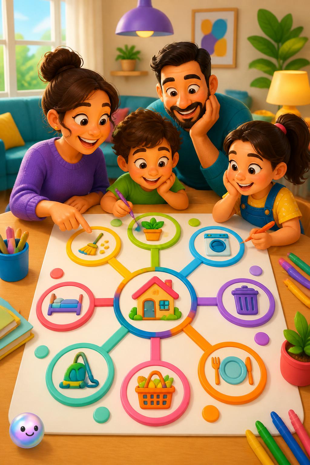 Mapas visuales para organizar el hogar