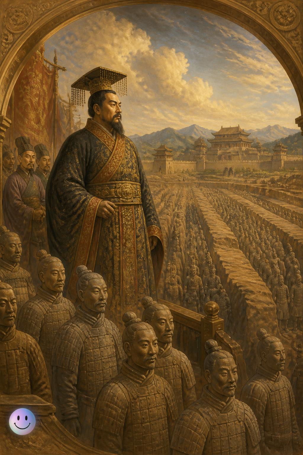 Qin Shi Huang and the clay army
