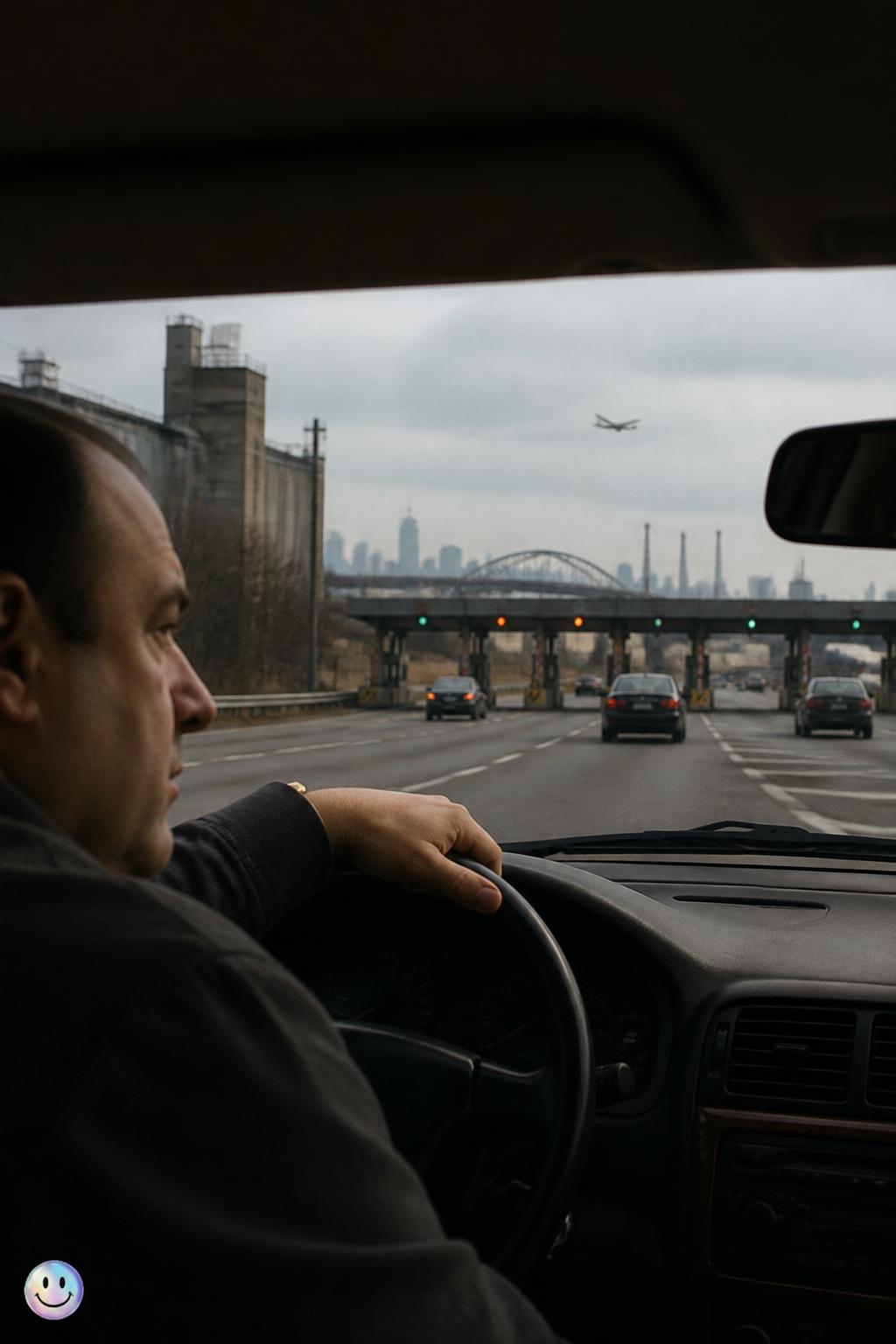 Tony Soprano's iconic television commute