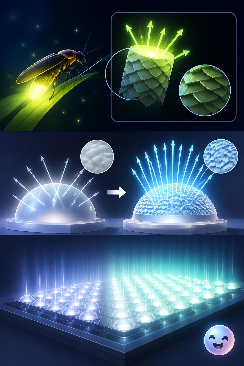 Fireflies and brighter LED lights