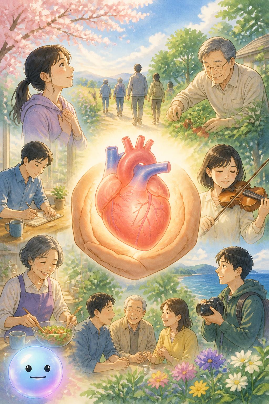 心臓を守る生きがいの力