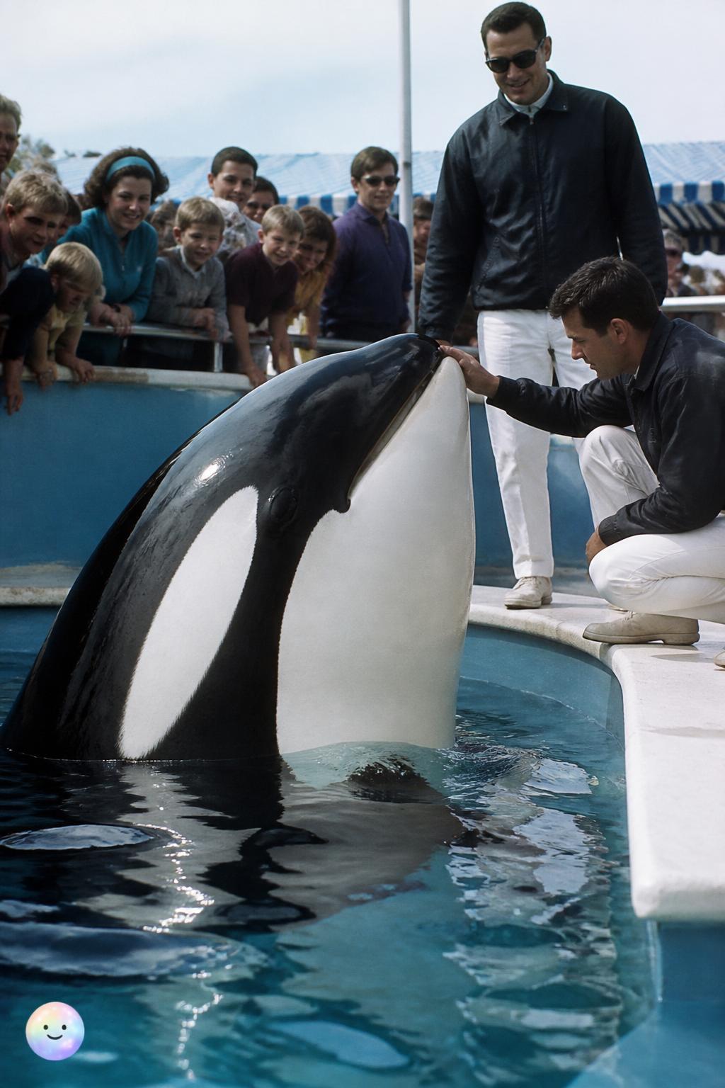 The arrival of the original Shamu