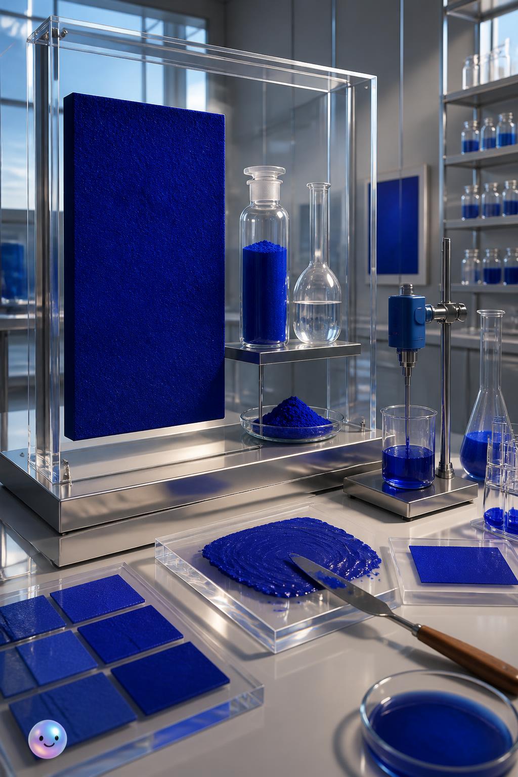 The patent of International Klein Blue