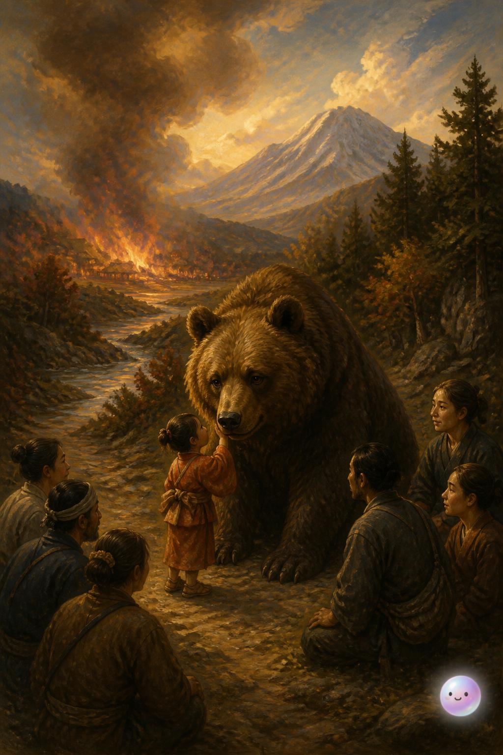 The bear that saved a whole province