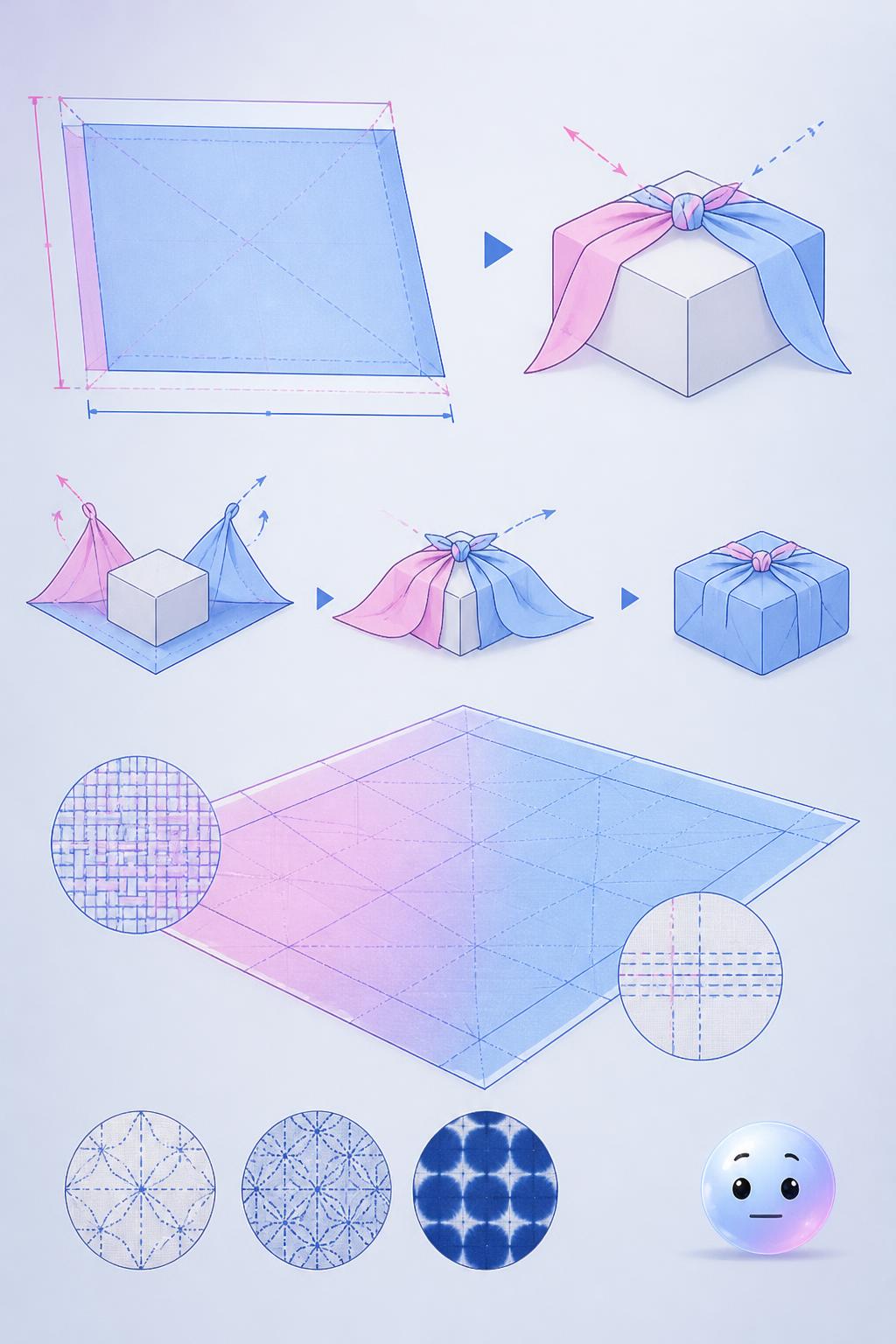 The secret geometry of the wrap