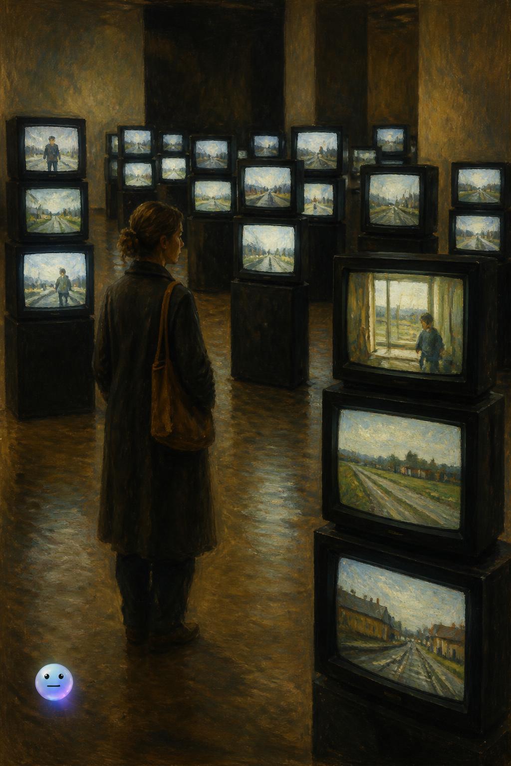 Chantal Akerman's multi-monitor journeys