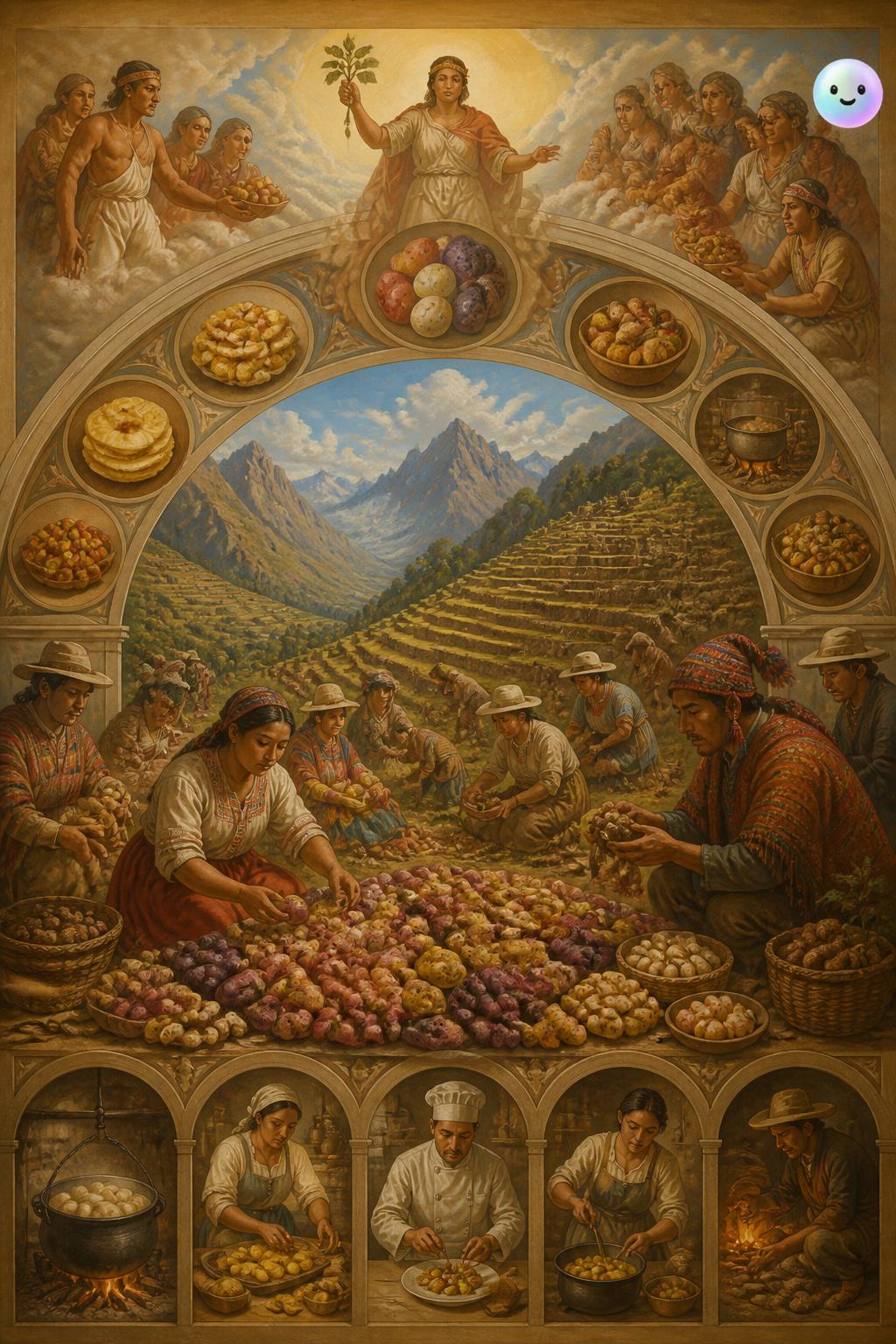 Cultivating thousands of colorful potato varieties in Peru