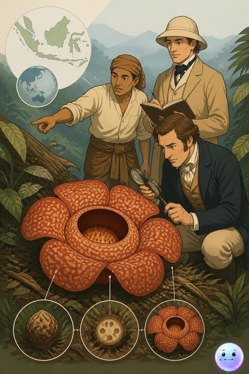 Rafflesia Flower British Discovery Claim