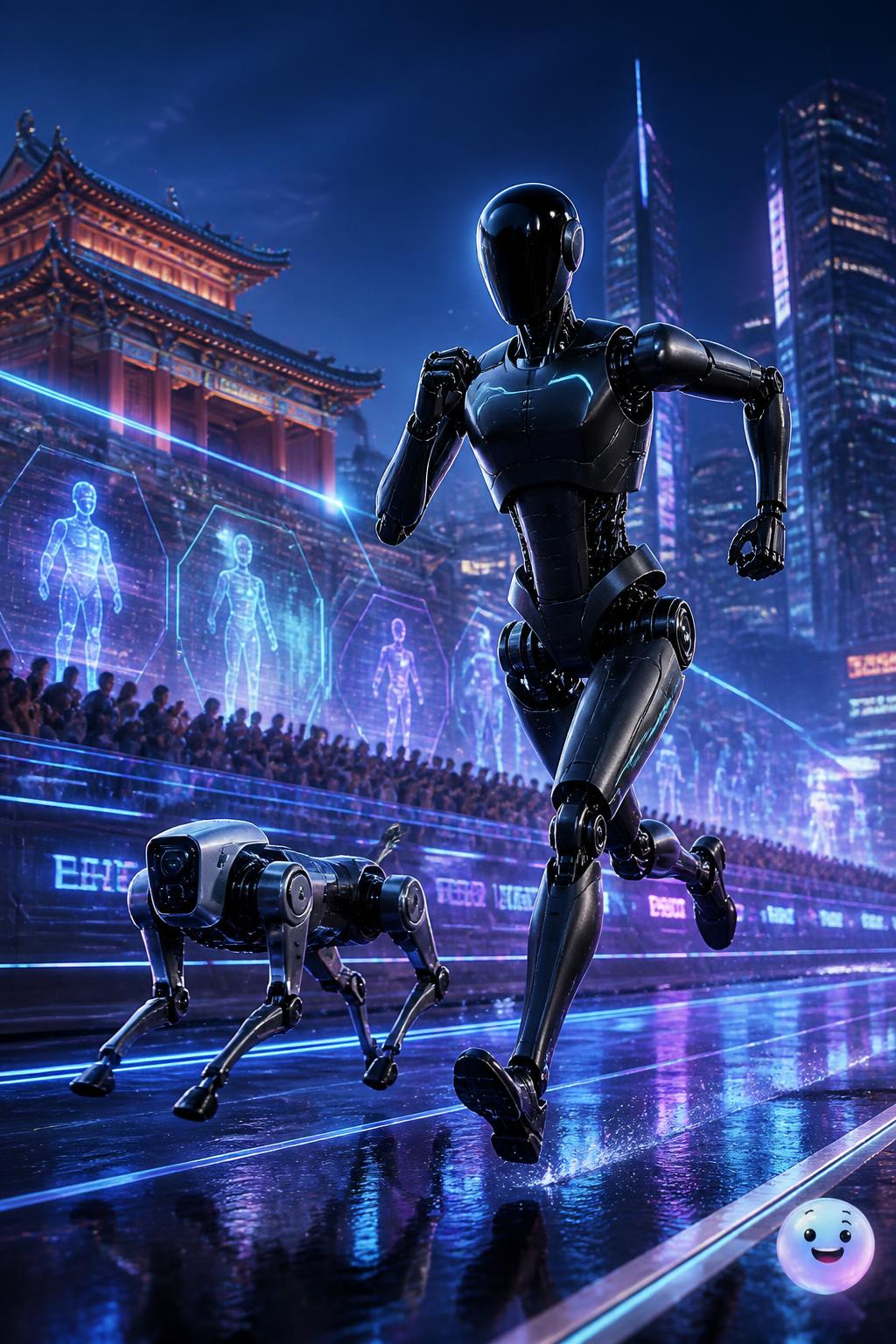 Humanoid rivals in Beijing
