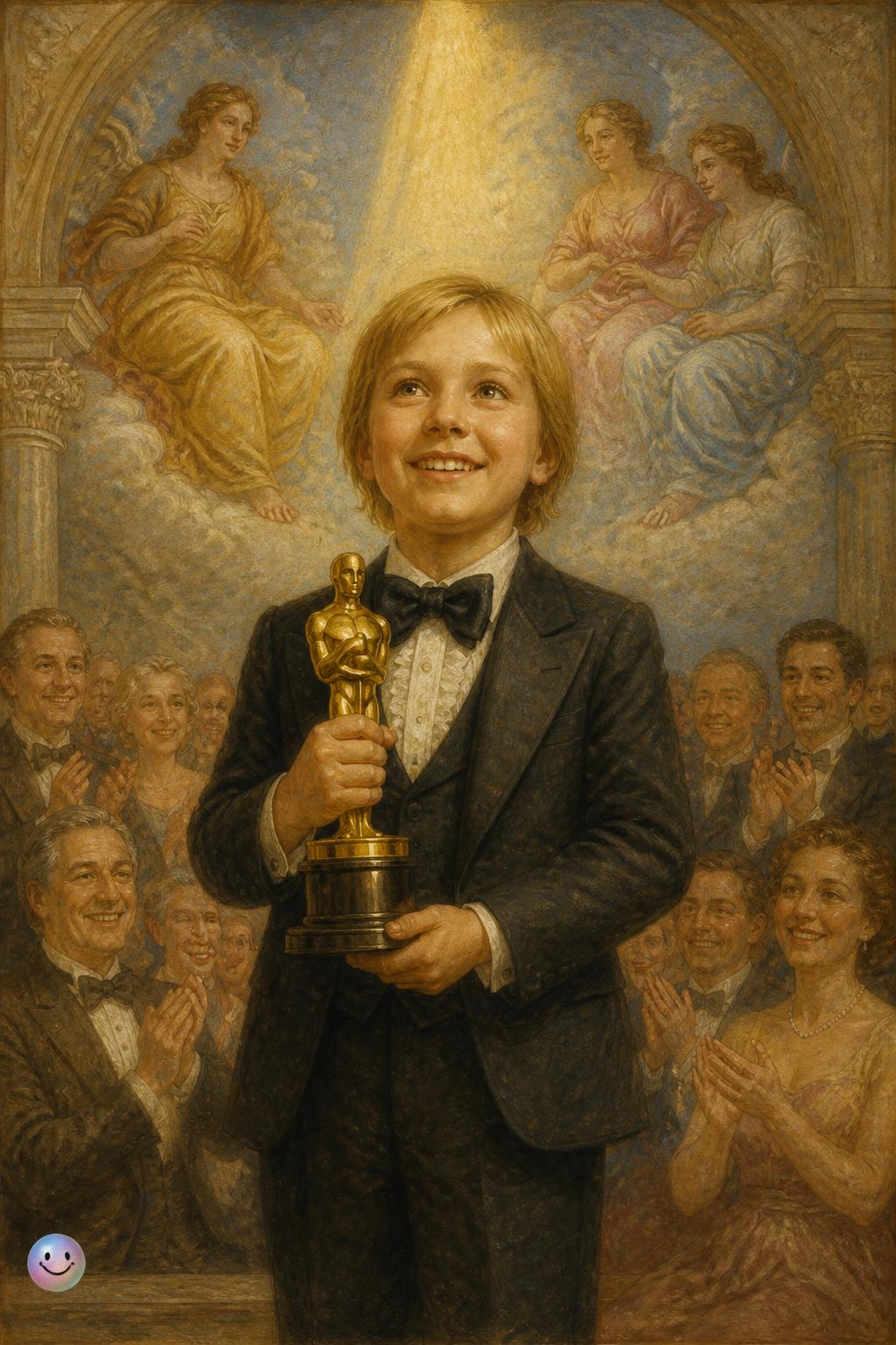 Tatum O'Neal makes Oscar history at age ten