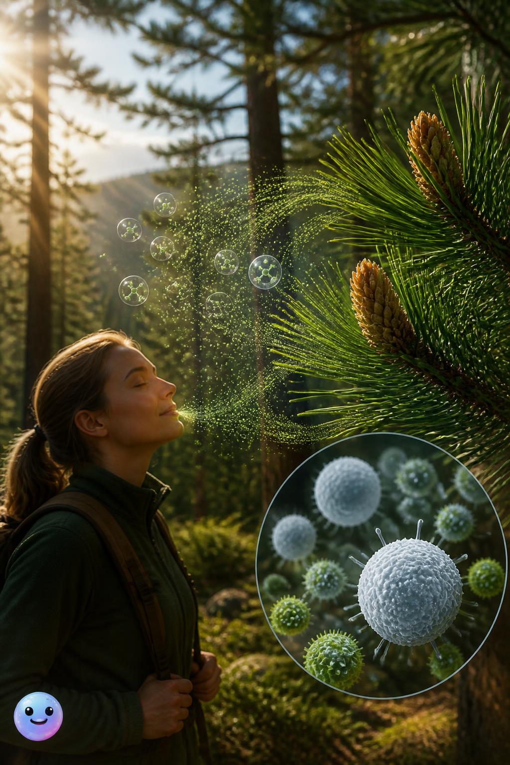 Chemical secrets of the pine trees