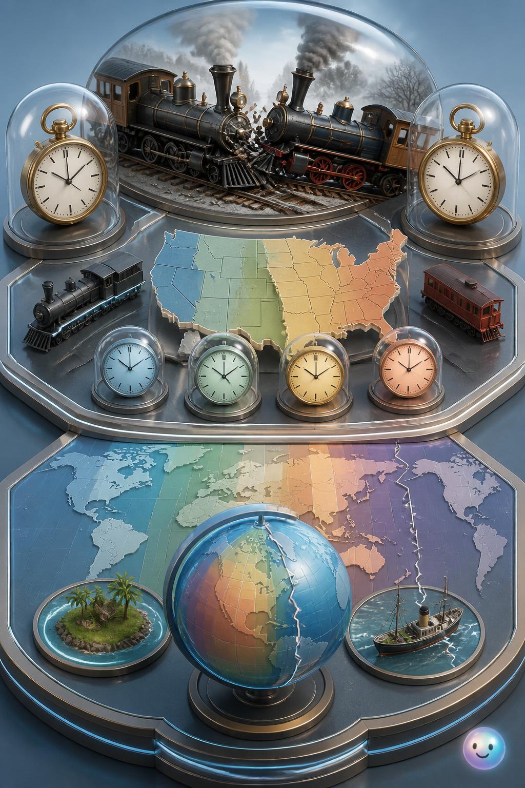 The train wreck that standardized clocks