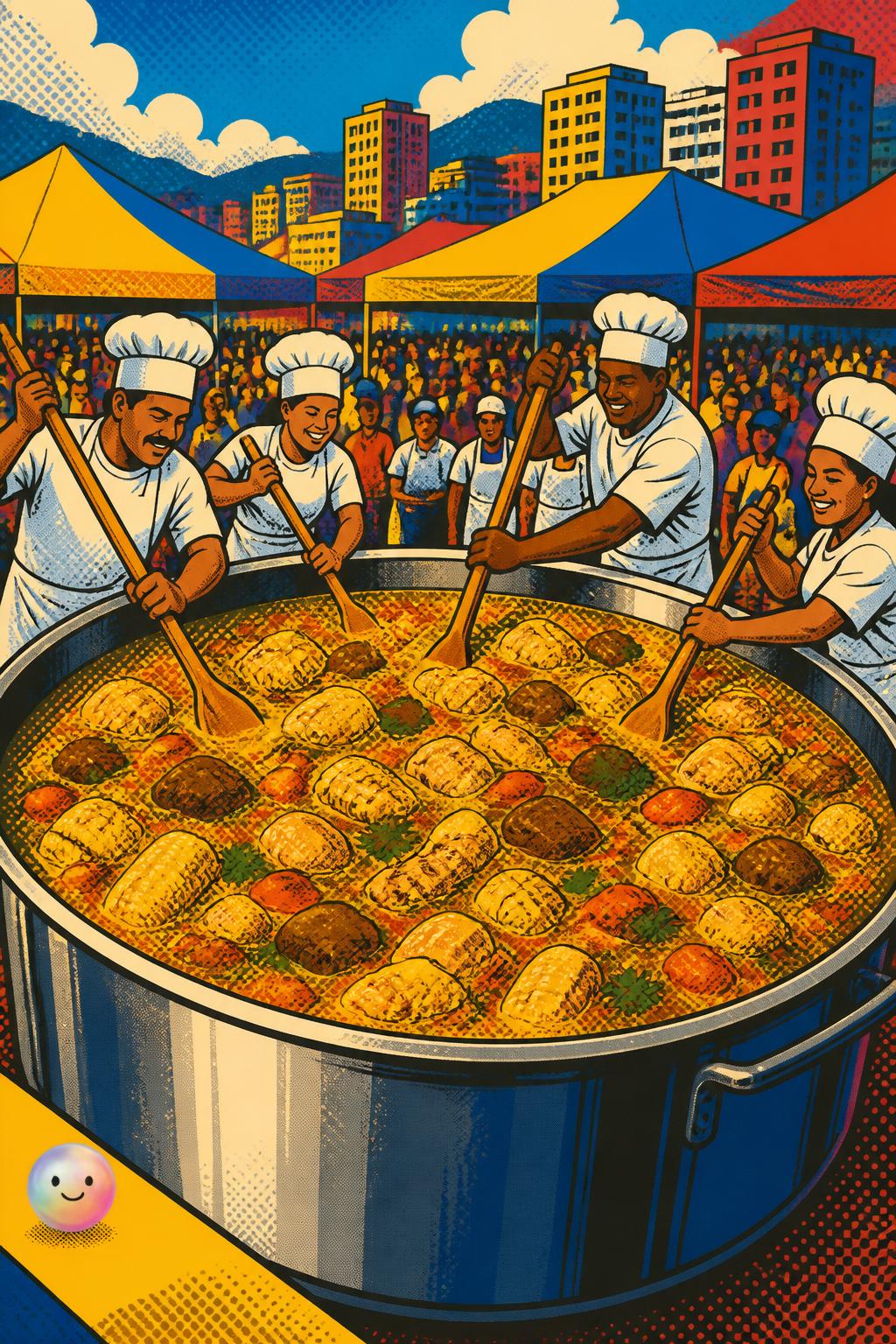 Venezuela's legendary pot of Bolivarian stew