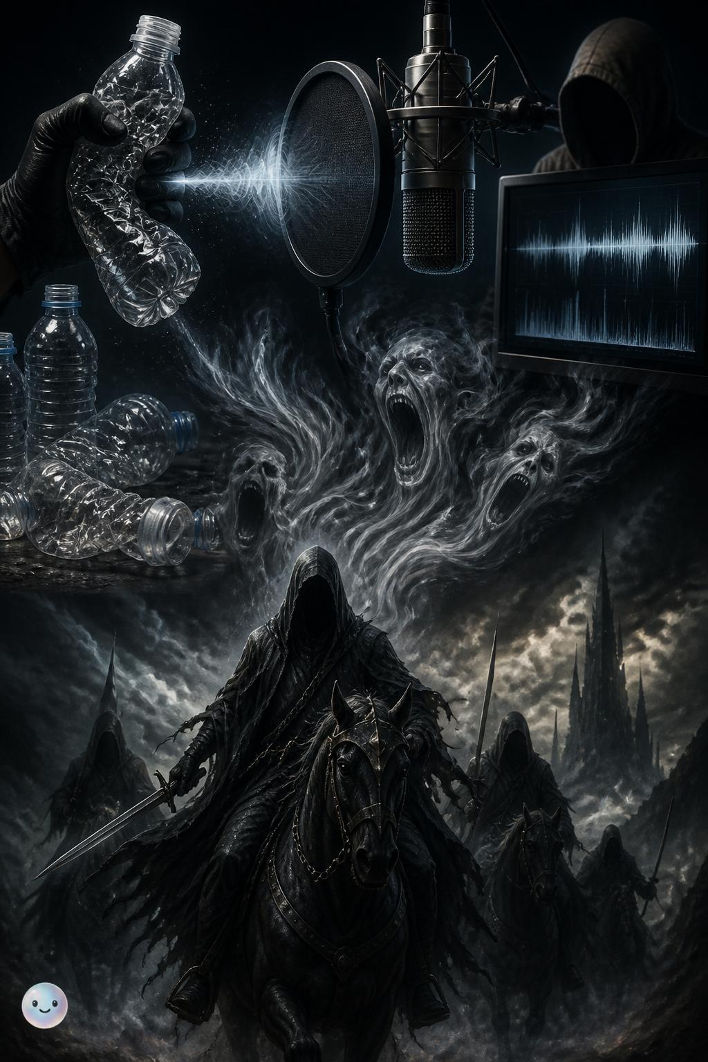 How screeching plastic bottles made Nazgûl screams