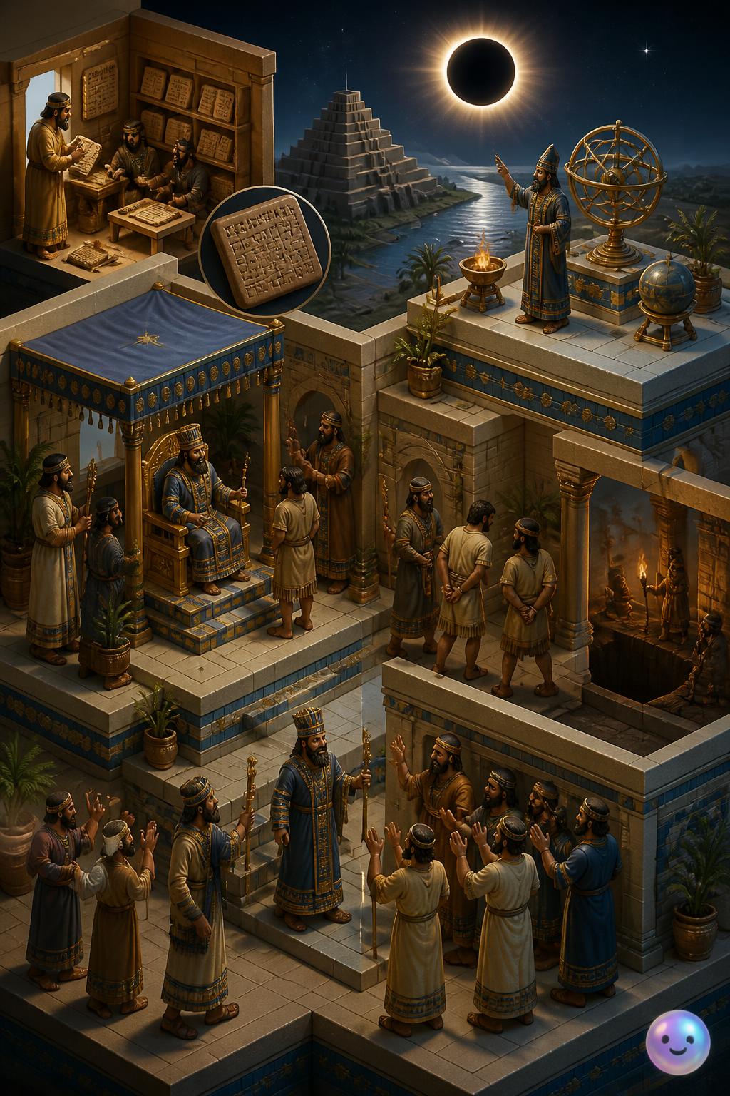 Why Mesopotamian kings used royal substitutes