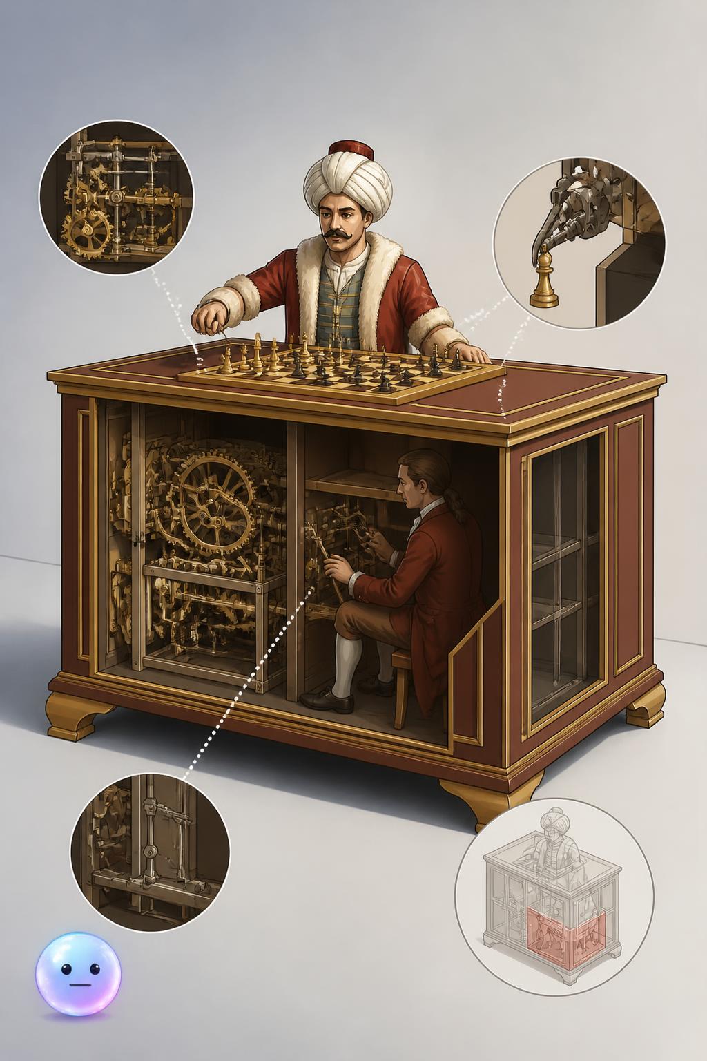 The grand chess-playing machine that wasn't