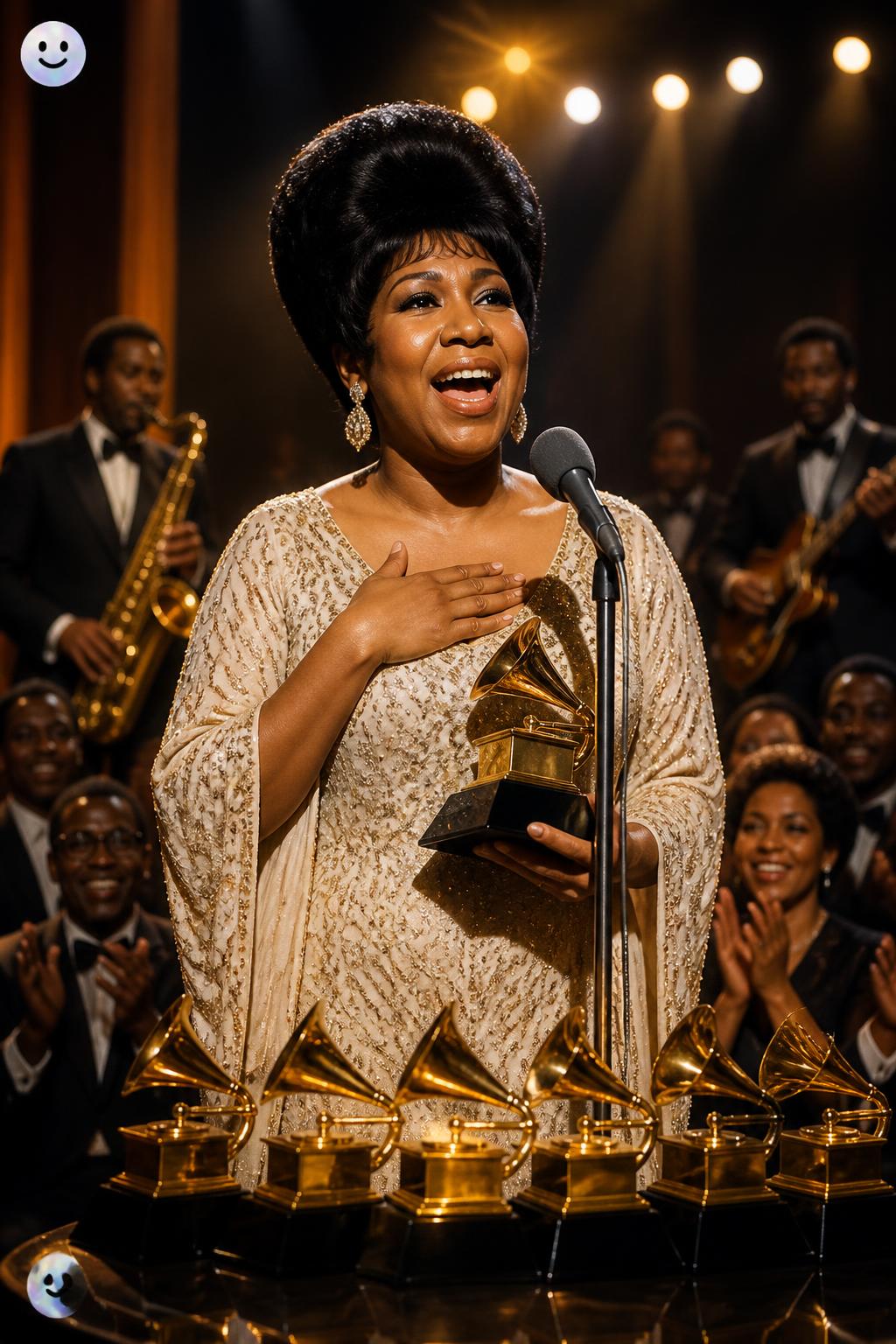 Aretha Franklin demands respect