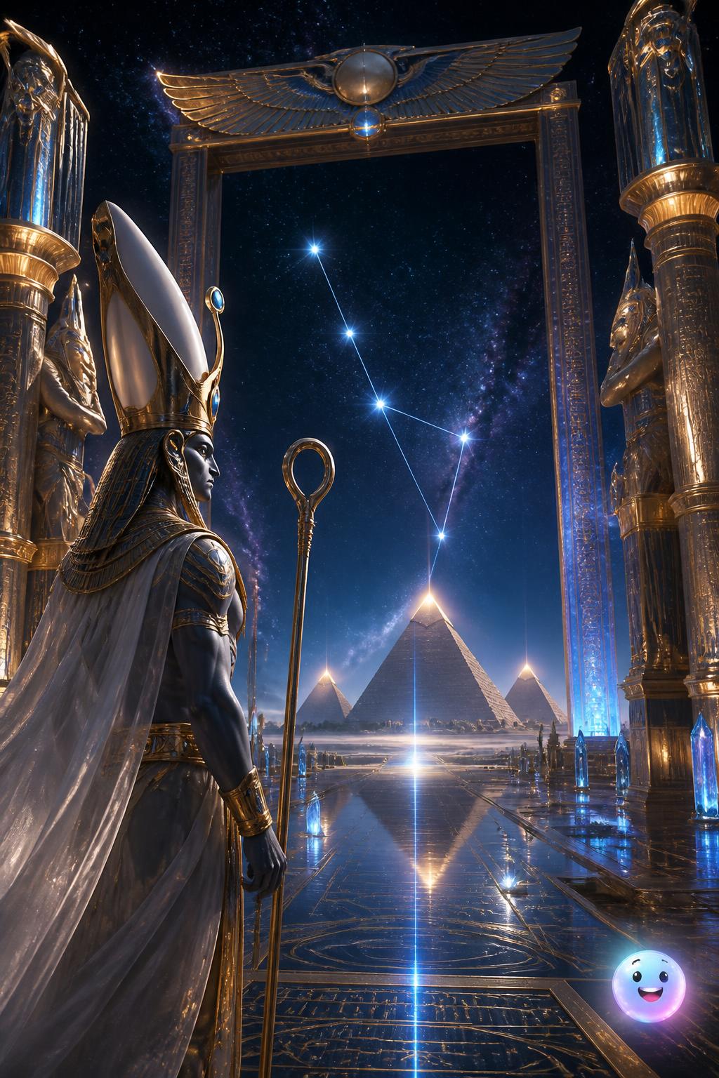 Osiris and the Egyptian gateway
