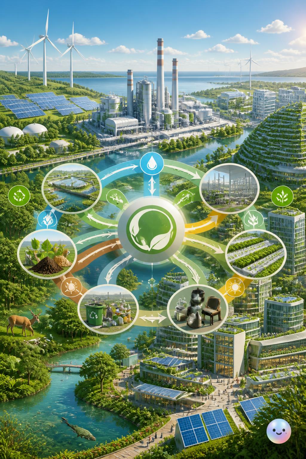 The Kalundborg industrial ecosystem