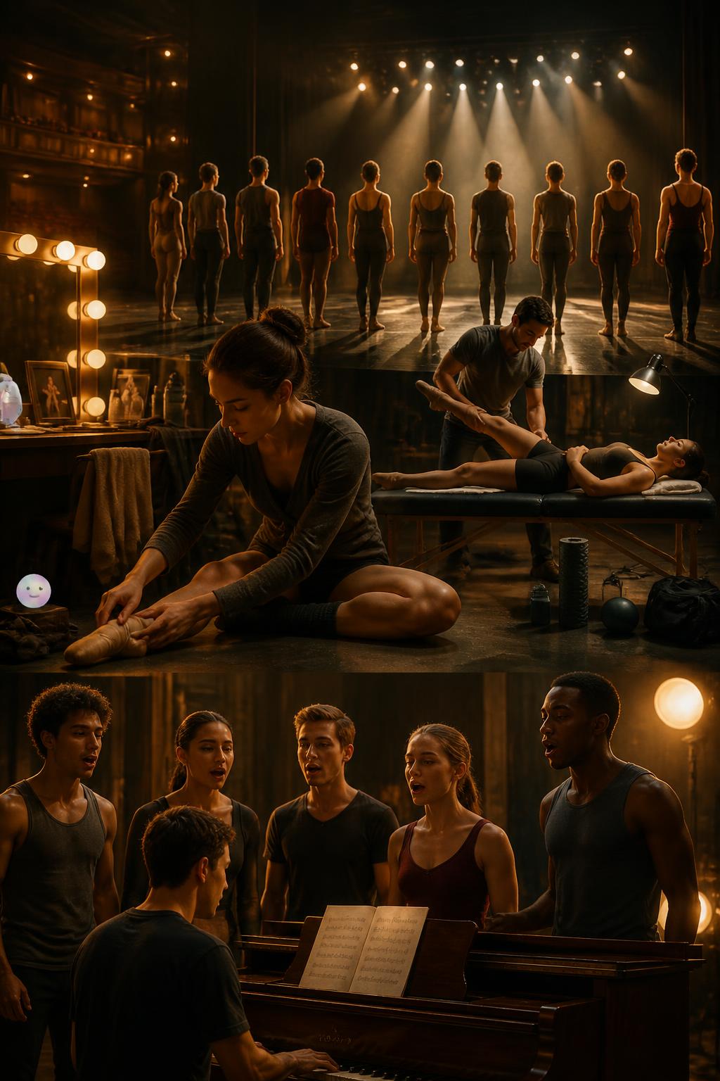 The intense physical grind of choreography
