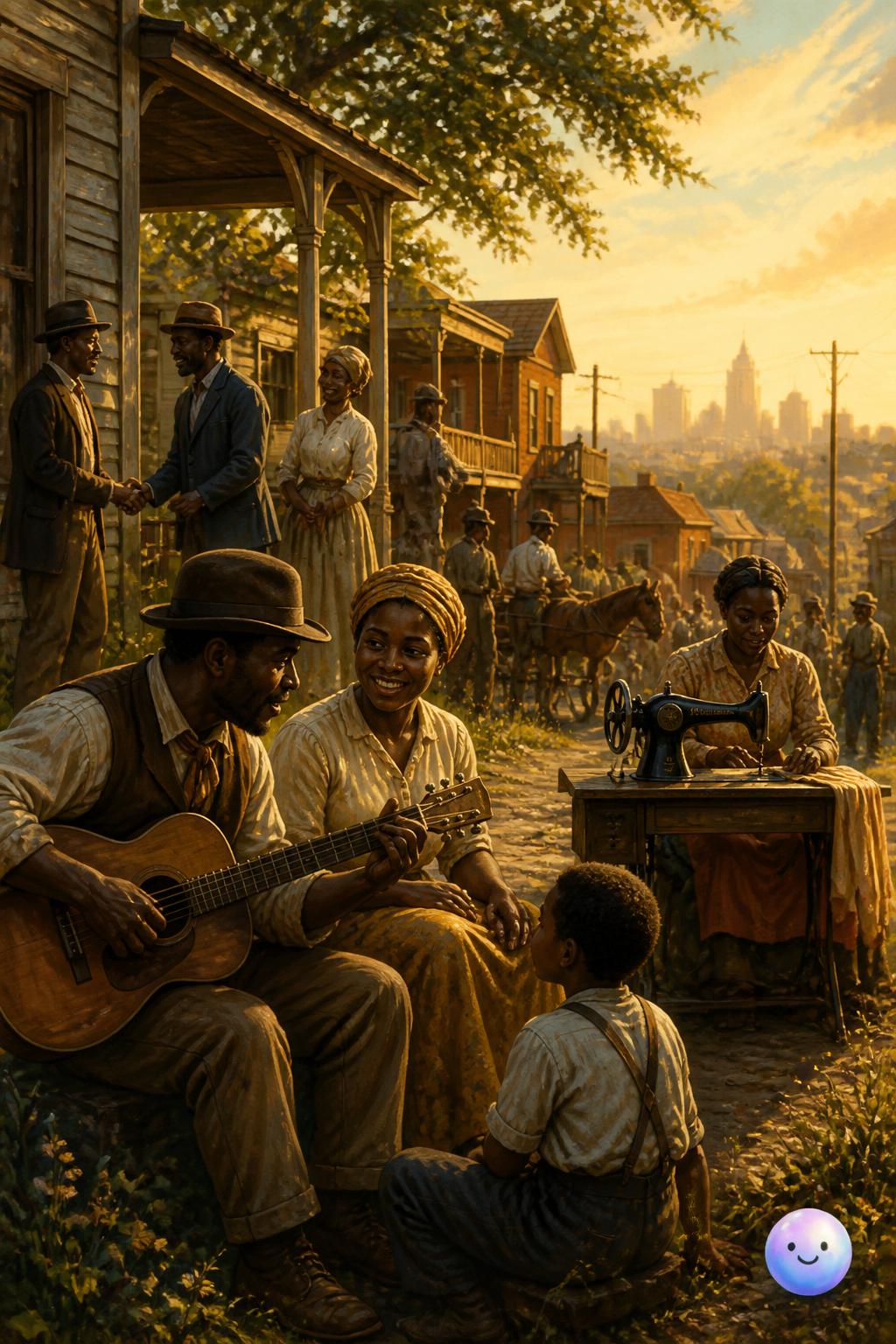 The freedmen town roots after the Civil War