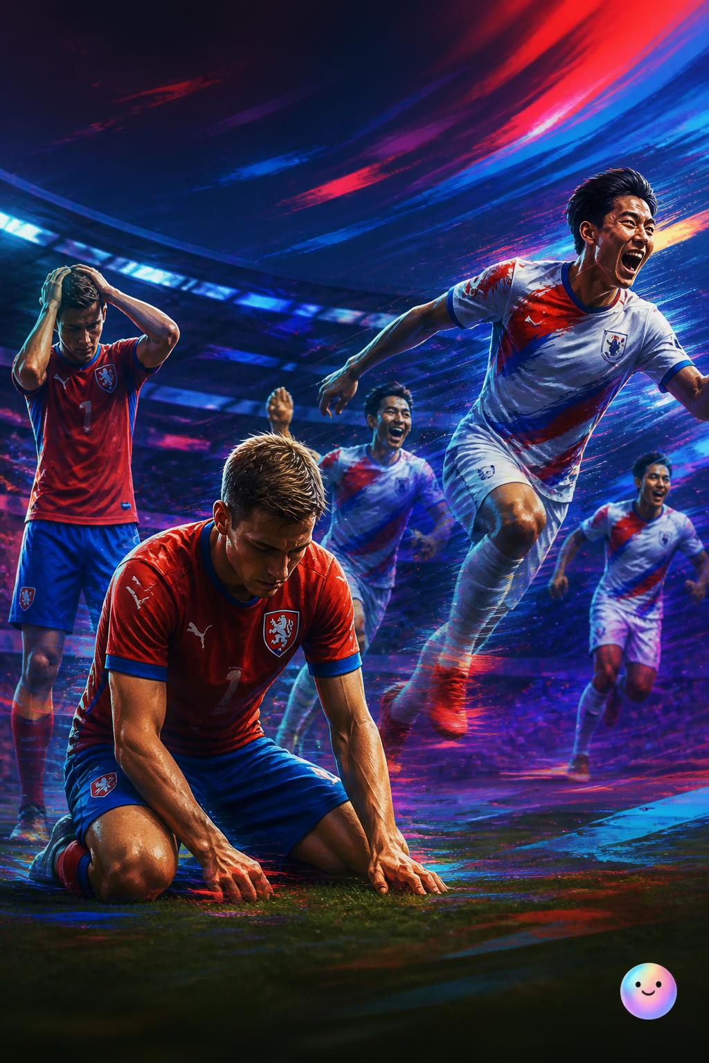 El debut amargo frente a Corea del Sur