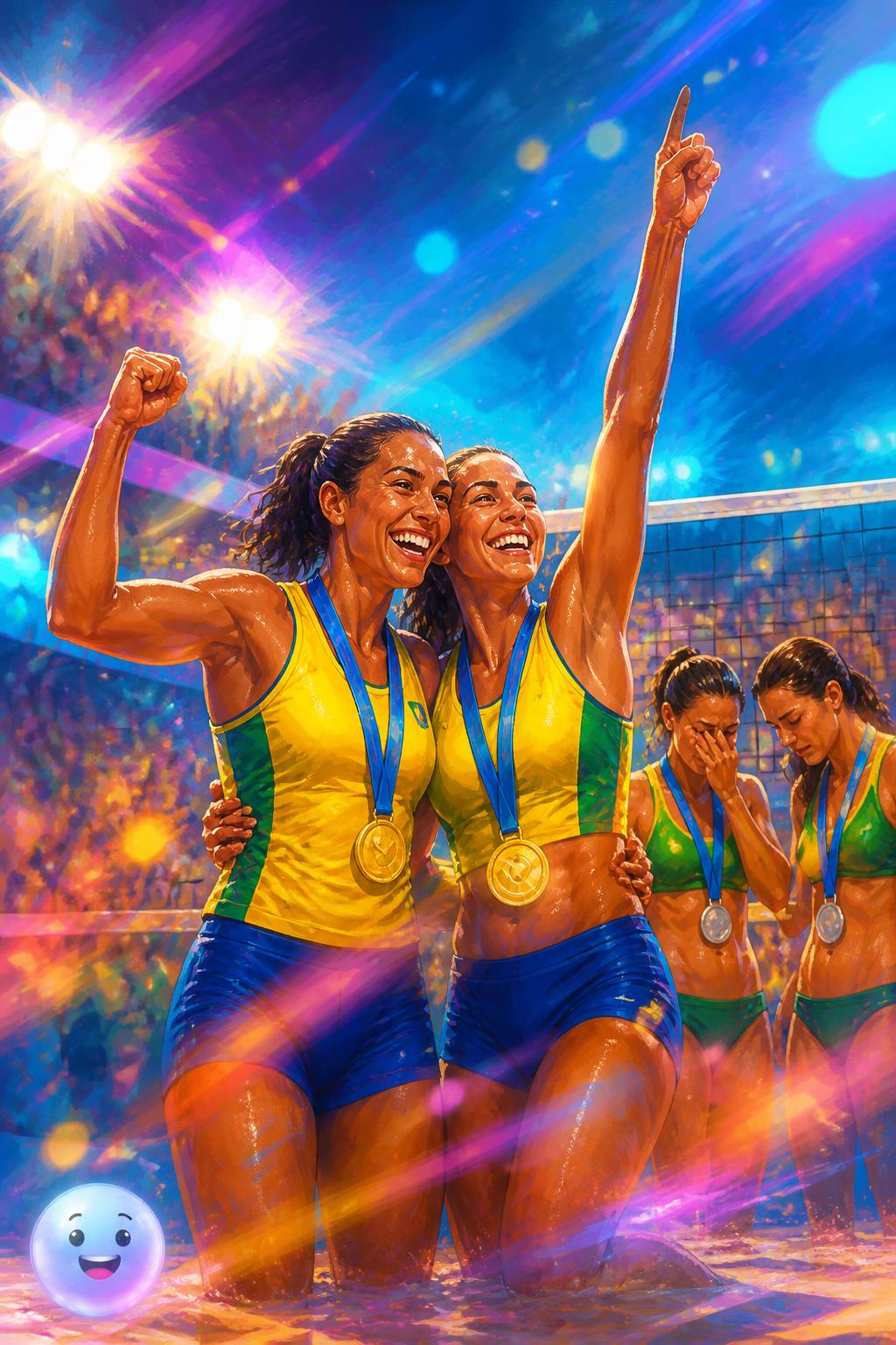 Jackie Silva e Sandra Pires fazem história