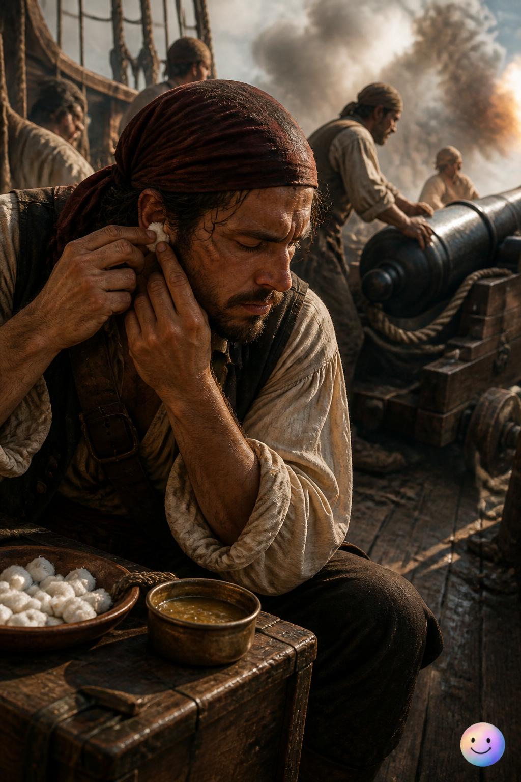 Earplugs for deafening cannons