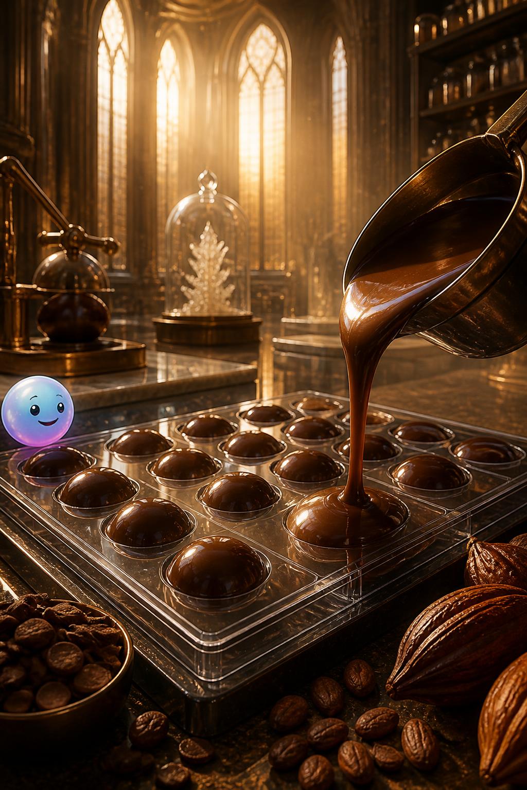 El templo del chocolate templado