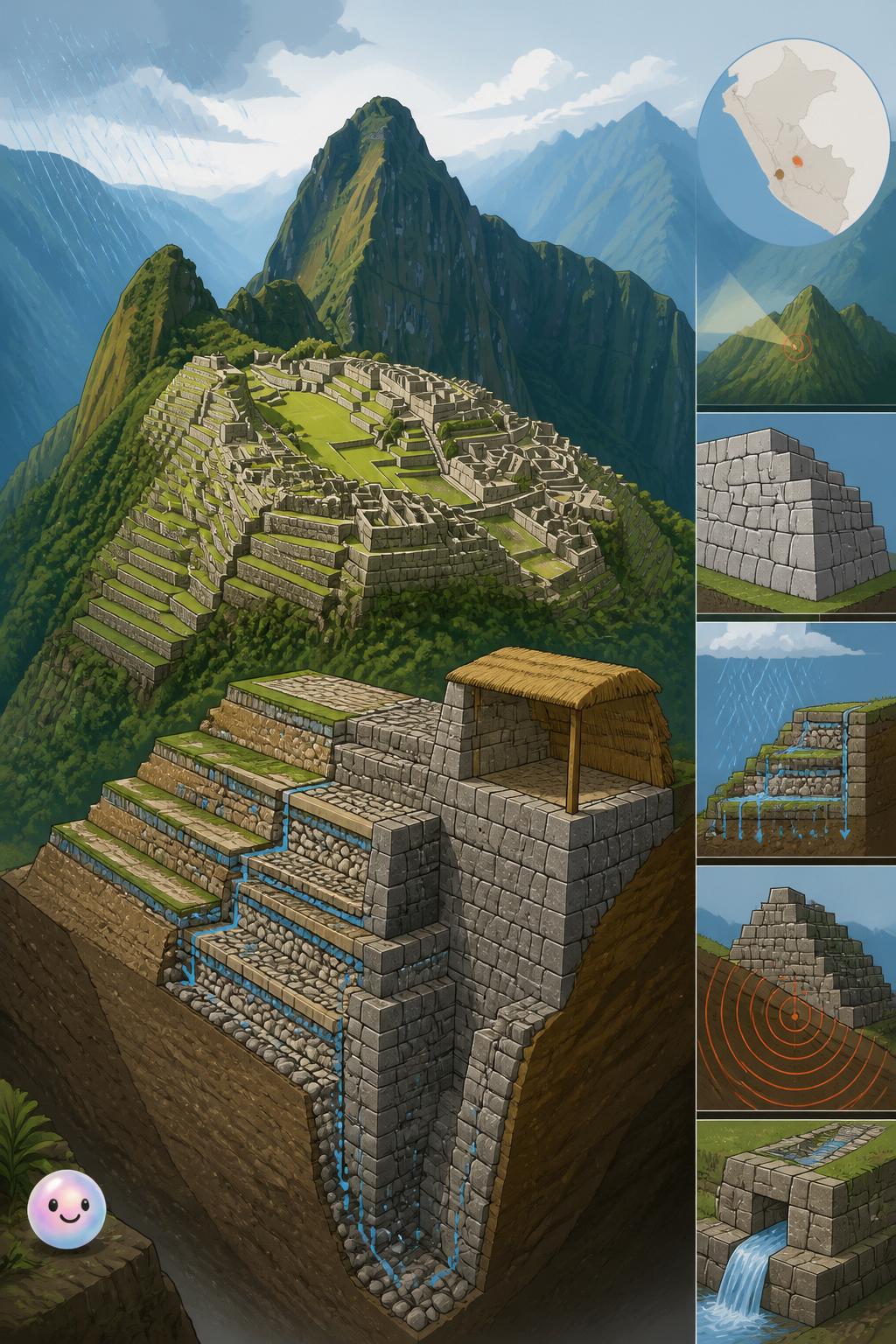 Machu Picchu y la ingeniería de montaña