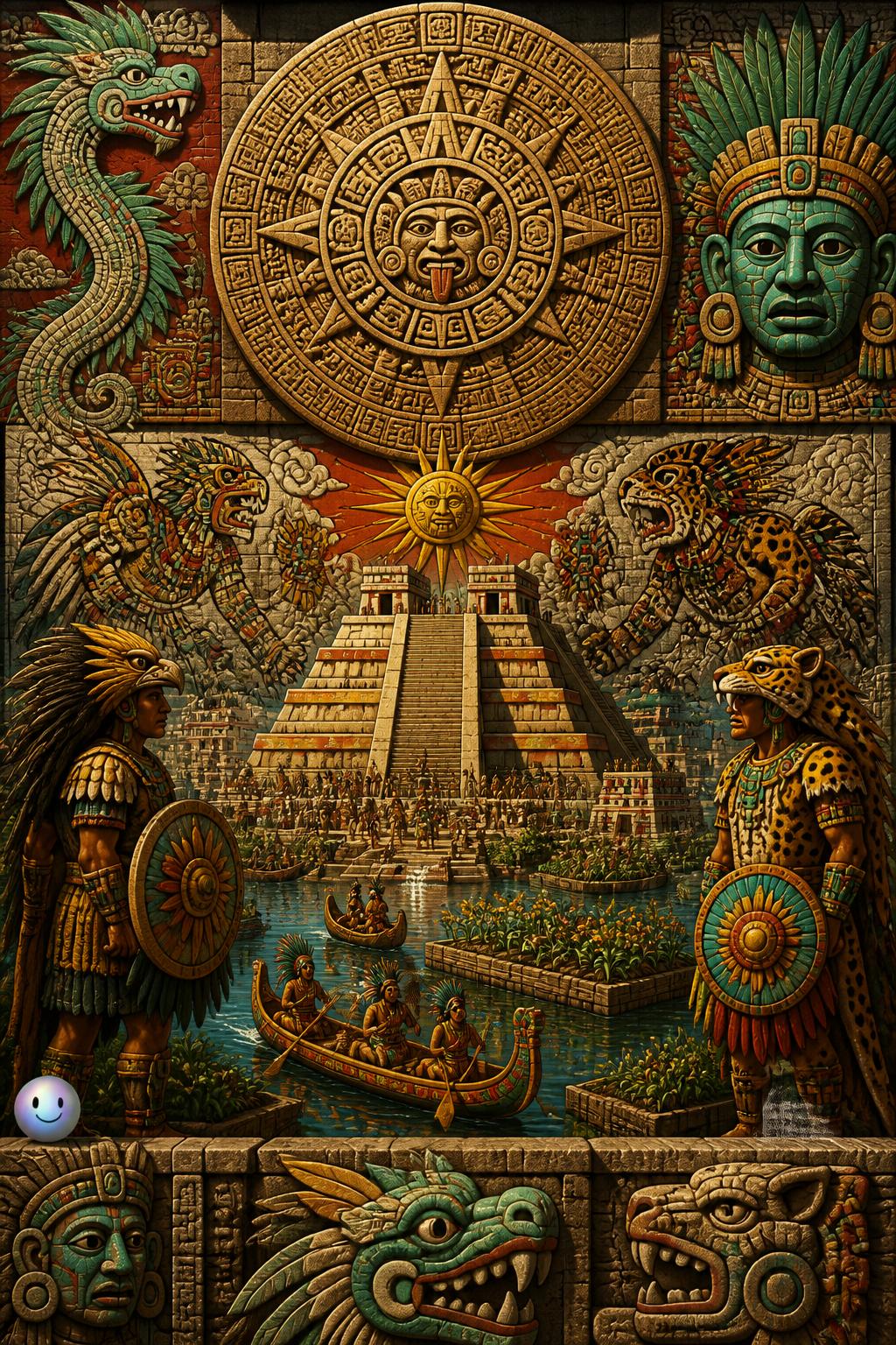 La Piedra del Sol y el calendario azteca