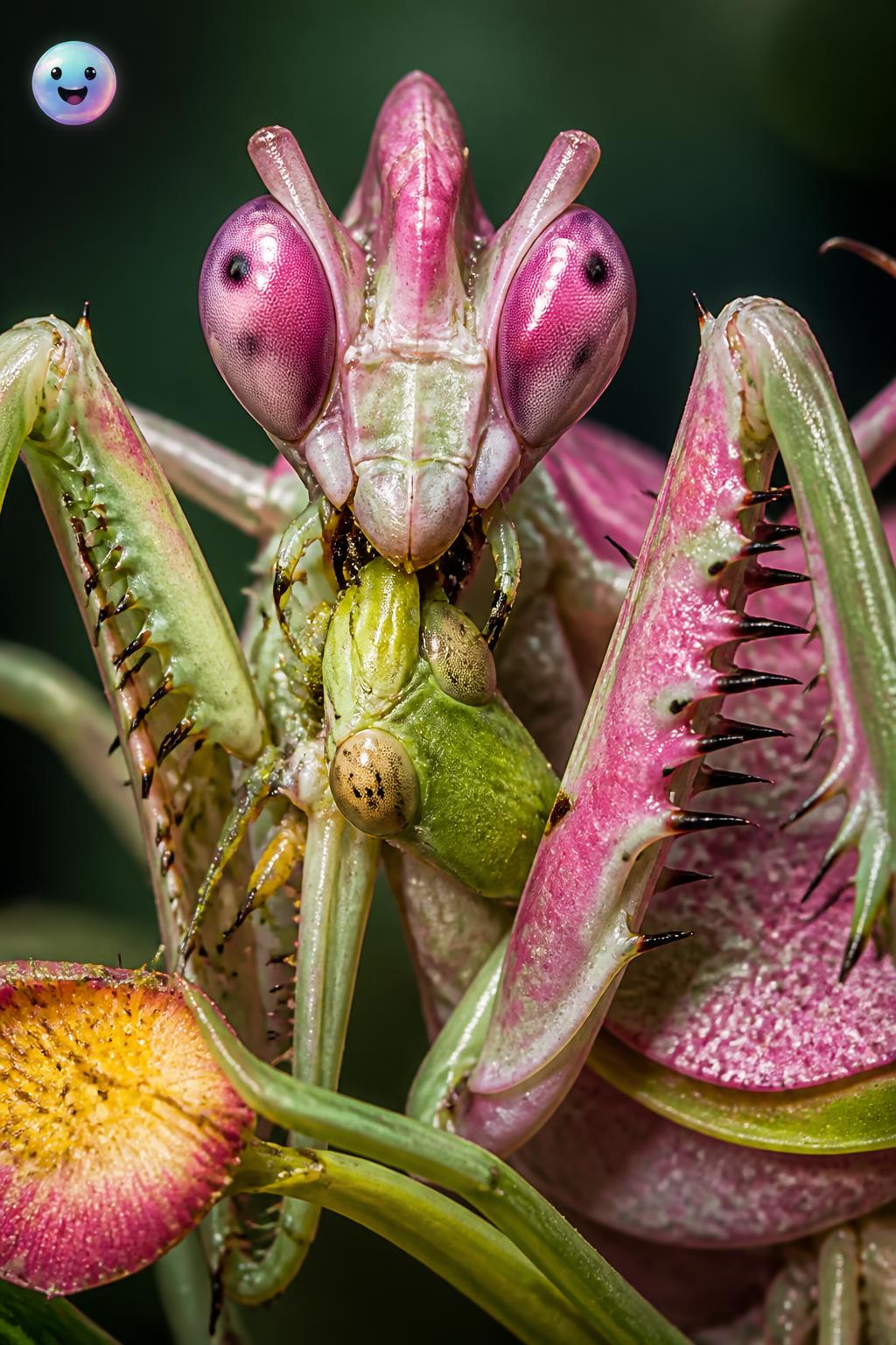 La mantis fantasma de Madagascar