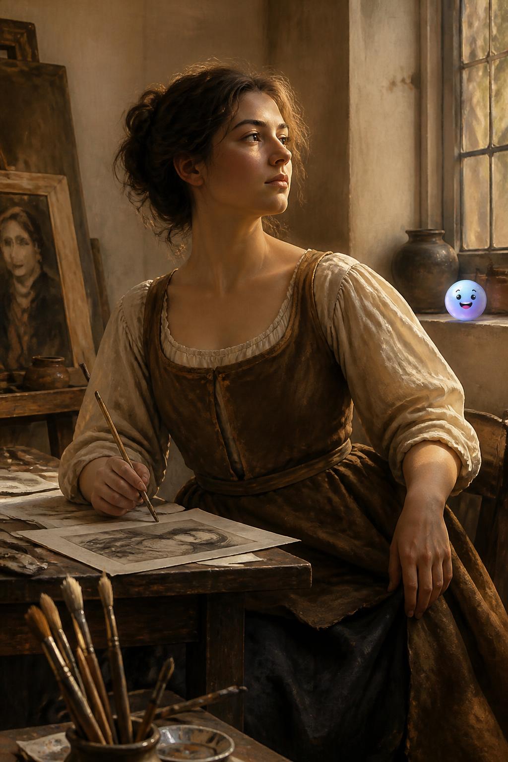 La prima donna all'Accademia