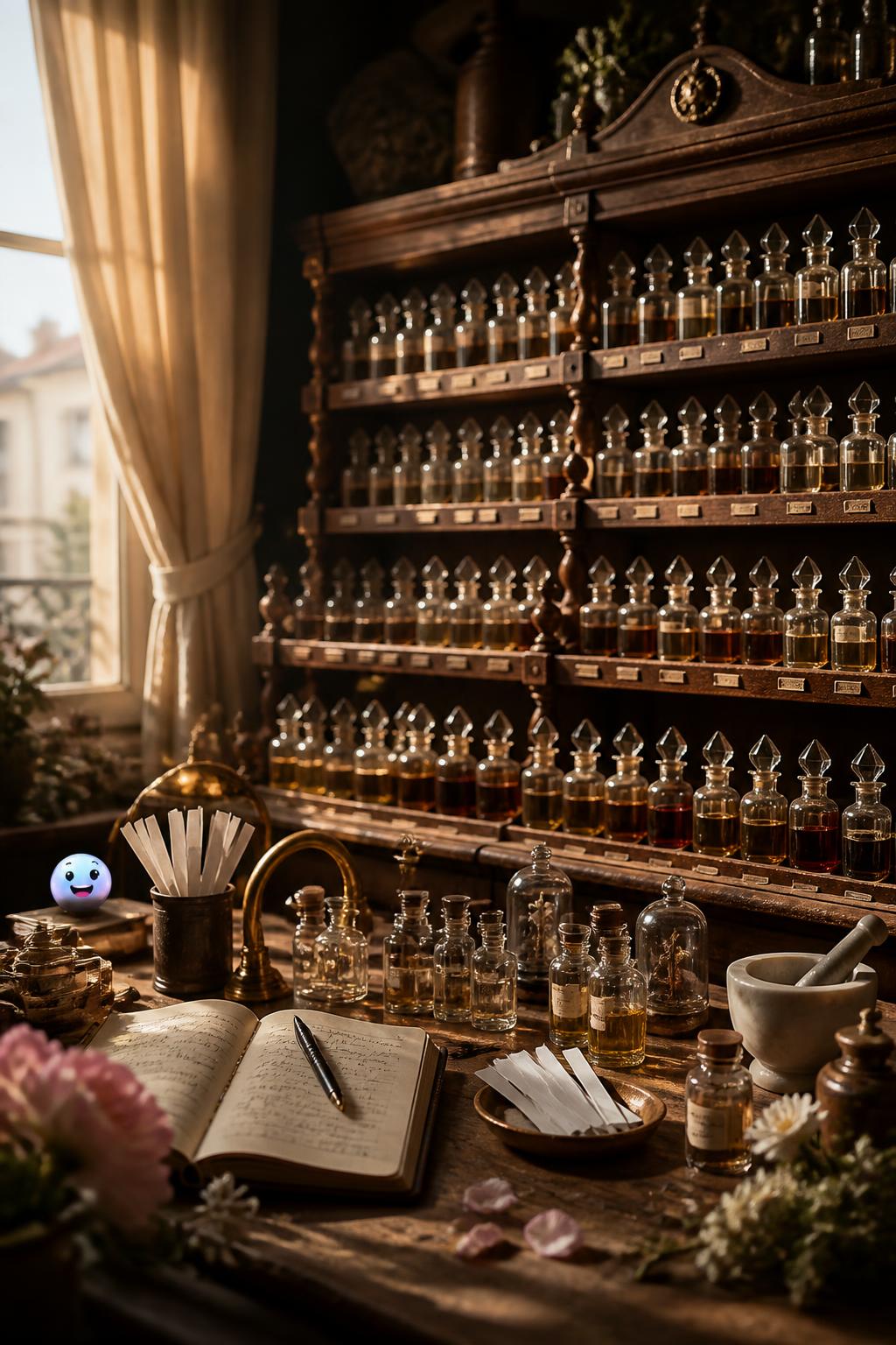 The perfumer's organ of scent