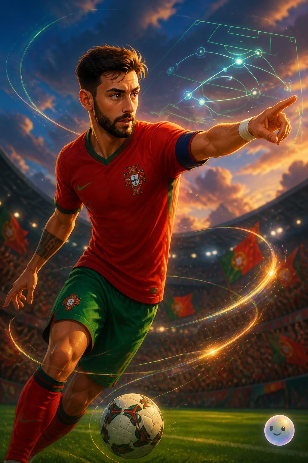 El cerebro creativo de Bruno Fernandes