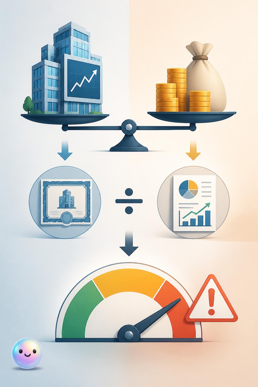What is a price-to-earnings ratio