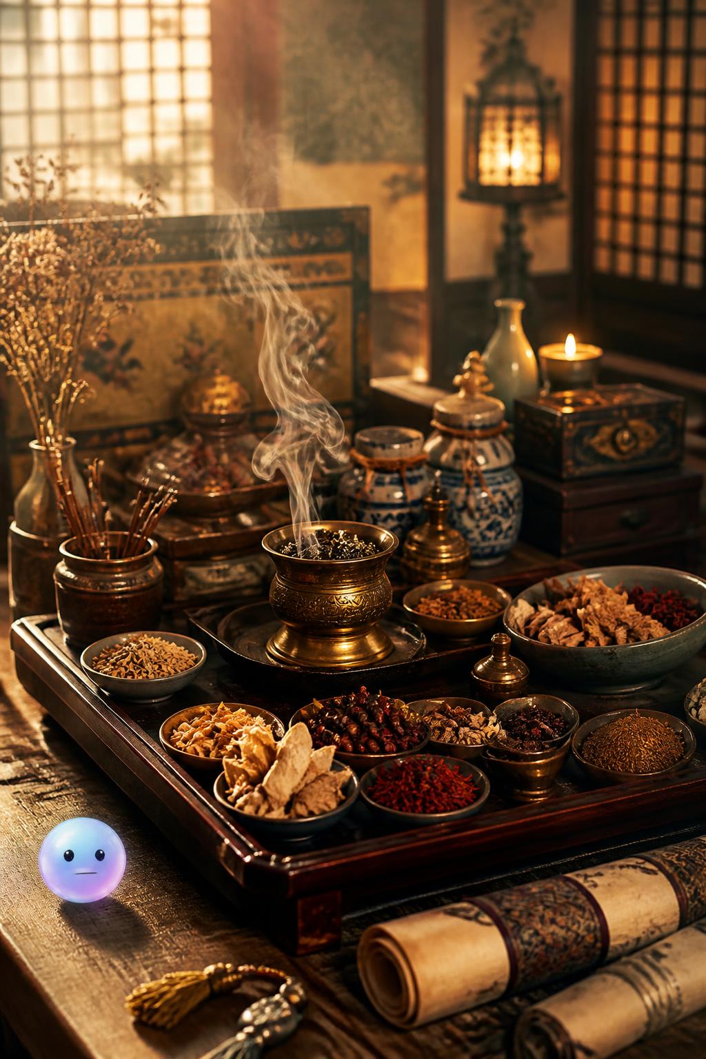 Secret incense recipes of the royal palace