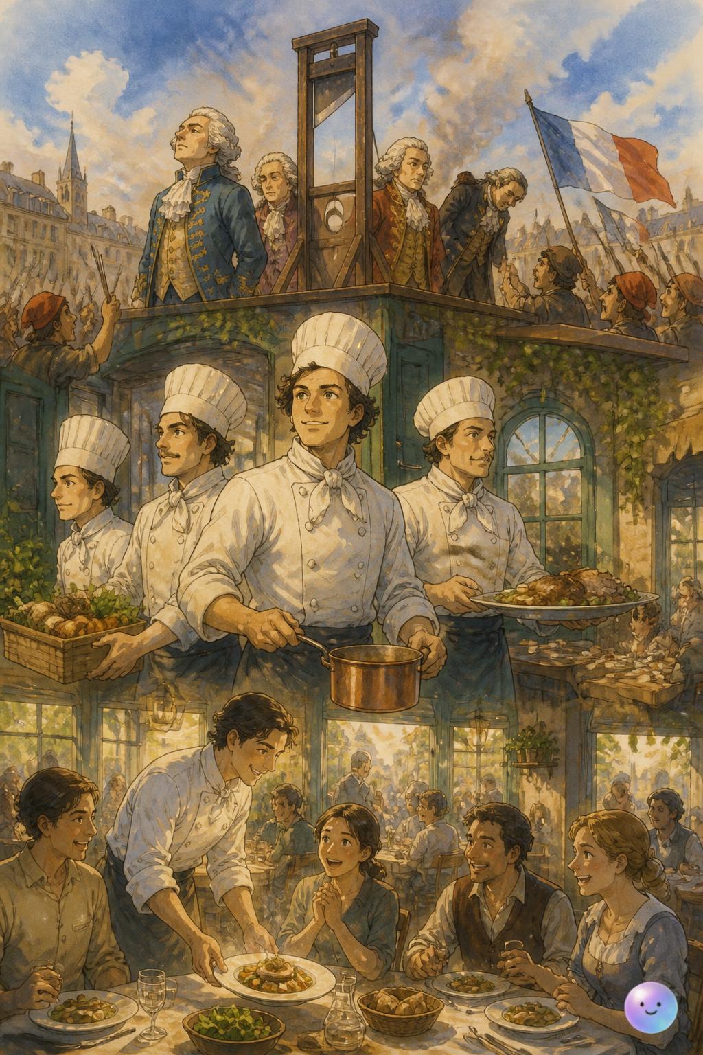 How the guillotine freed the chefs