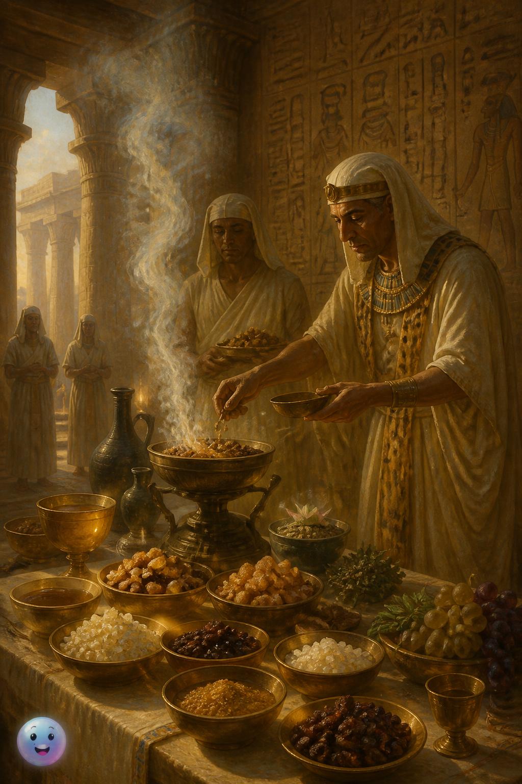 Kyphi Incense in Ancient Egyptian Temple Magic