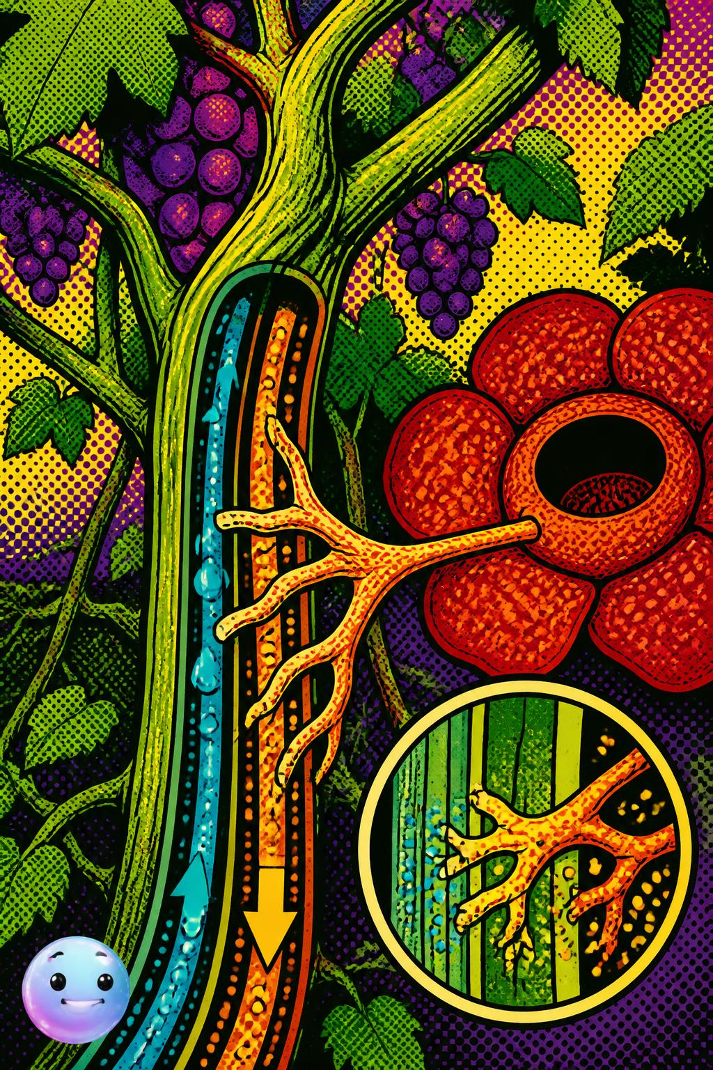 Sneaking inside the grapevine