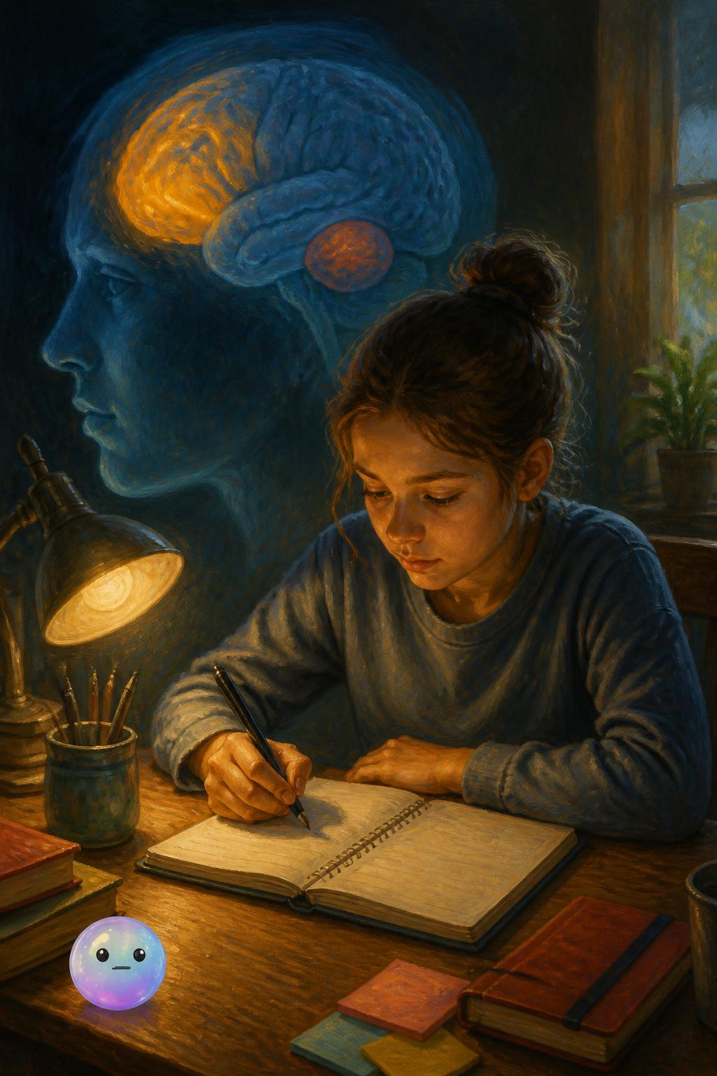 El cambio del cerebro al escribir