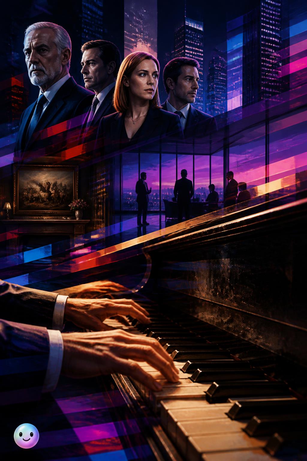 The piano tension of Succession
