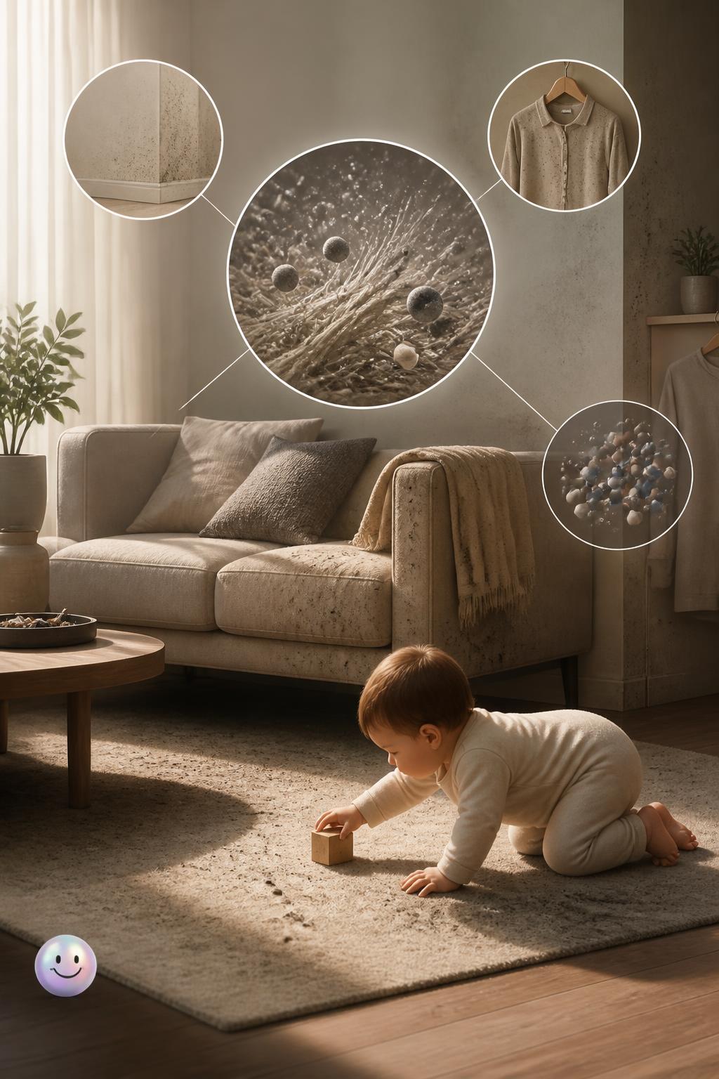 The toxic residue left on furniture