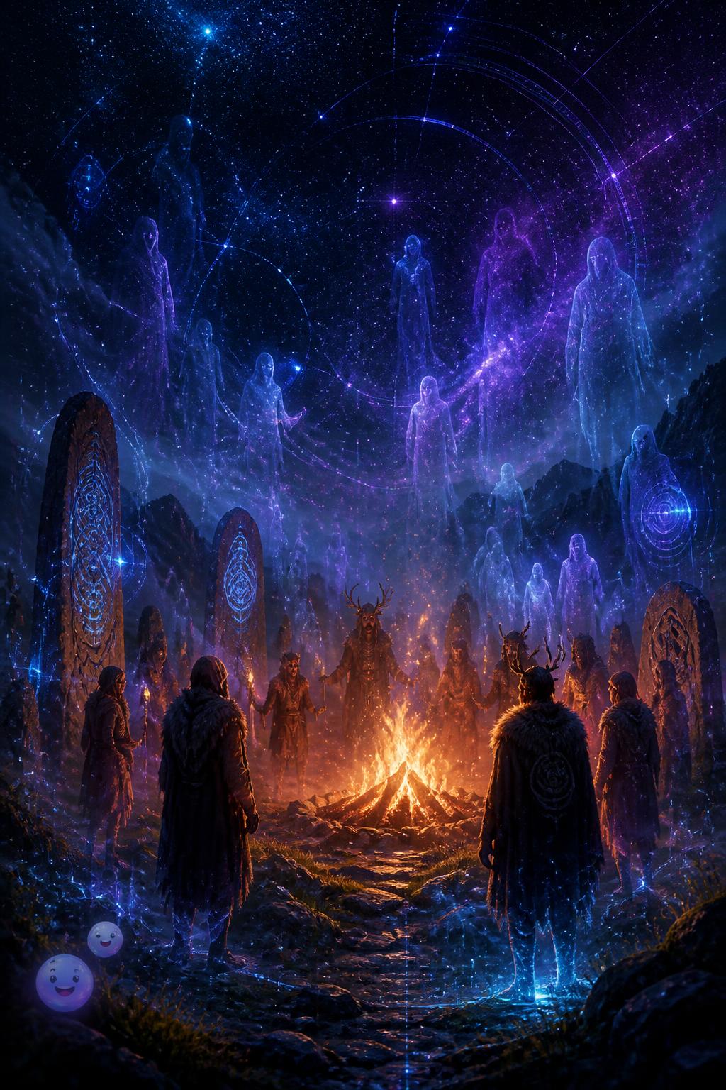 The thin veil of Celtic Samhain