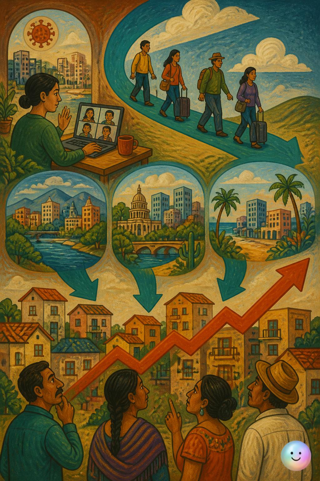 How remote work spread high rents nationwide