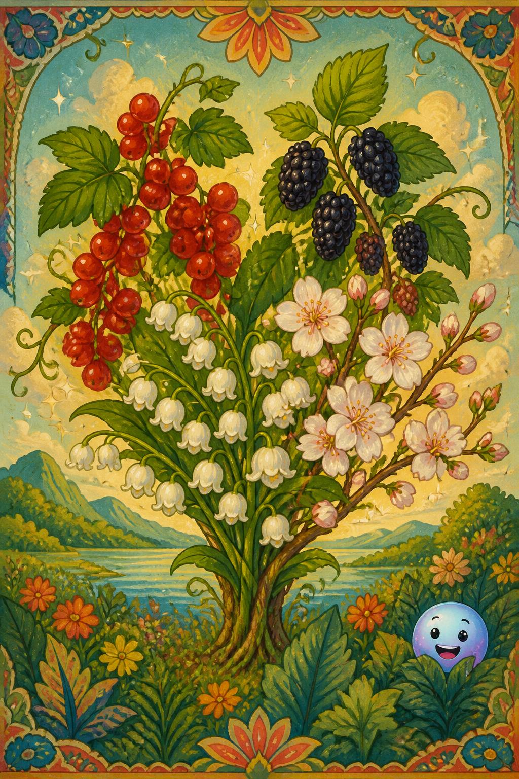 송아리(Inflorescence): 꽃송이의 싱그러운 도약