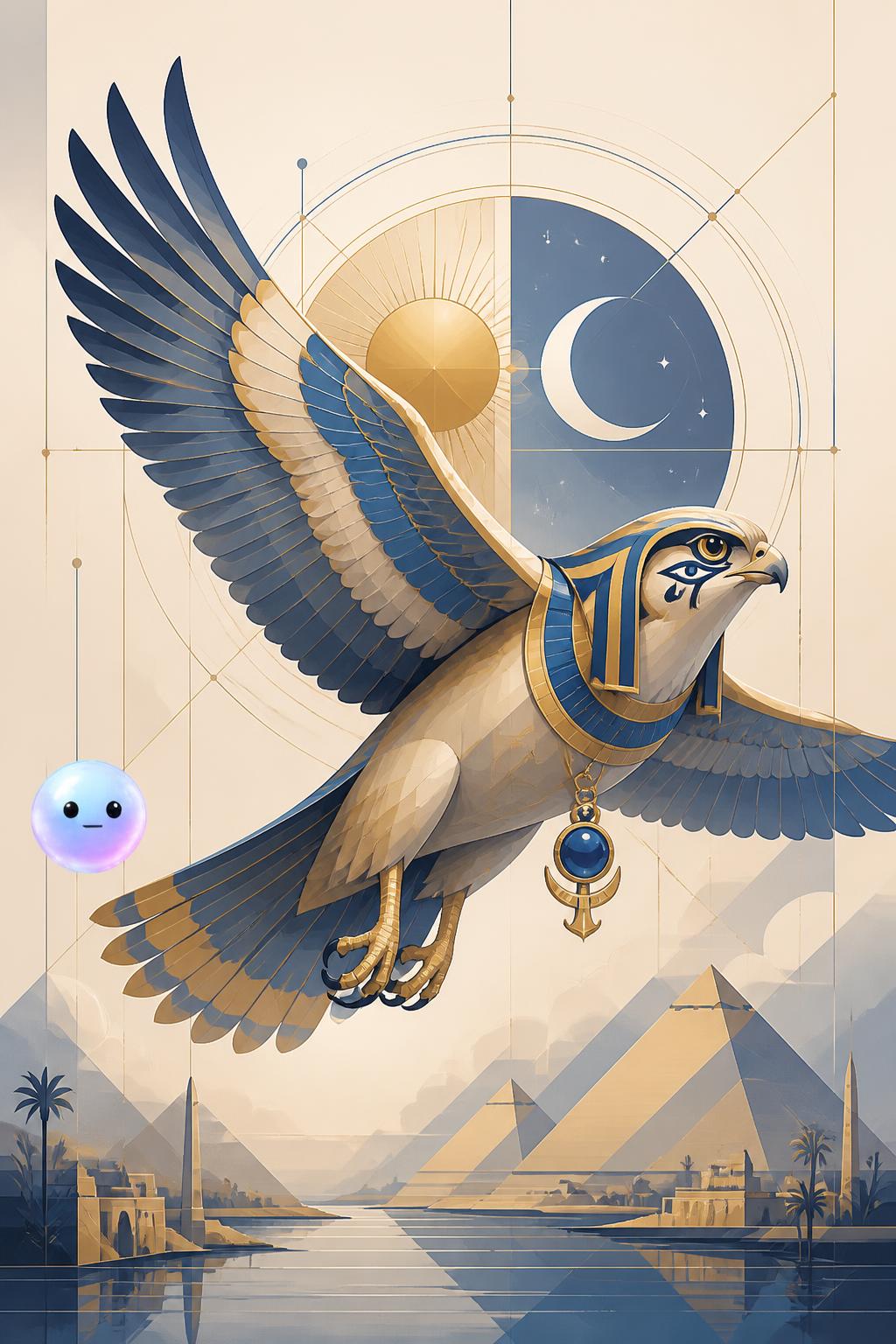 The falcon of the sky